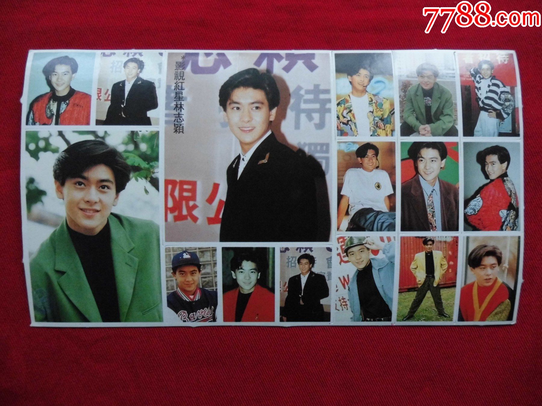 影视红星林志颖不干胶贴纸