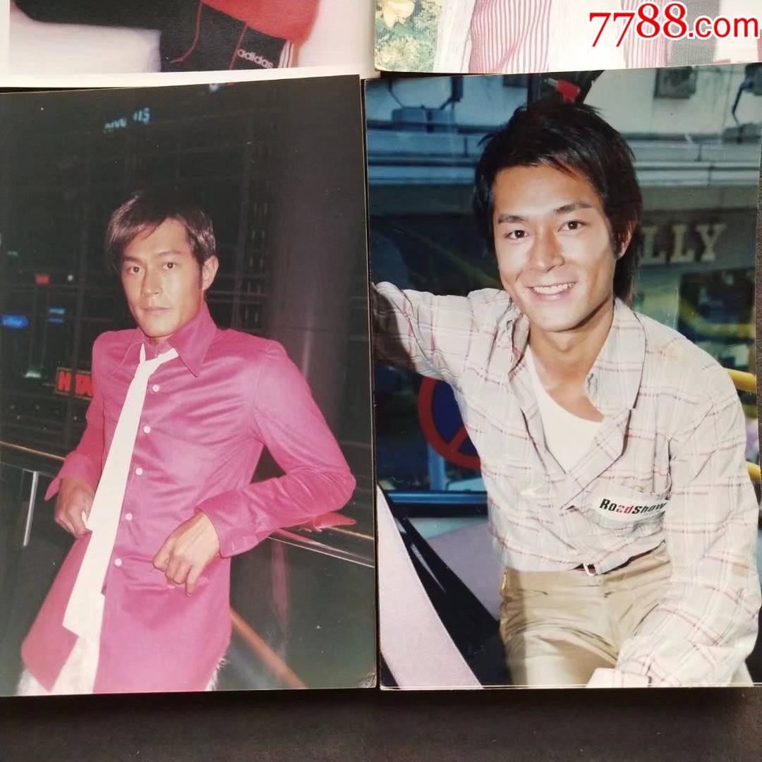 明星照片古天乐老照片19张合售有7张是还没晒黑前的照片原版高清剧照e