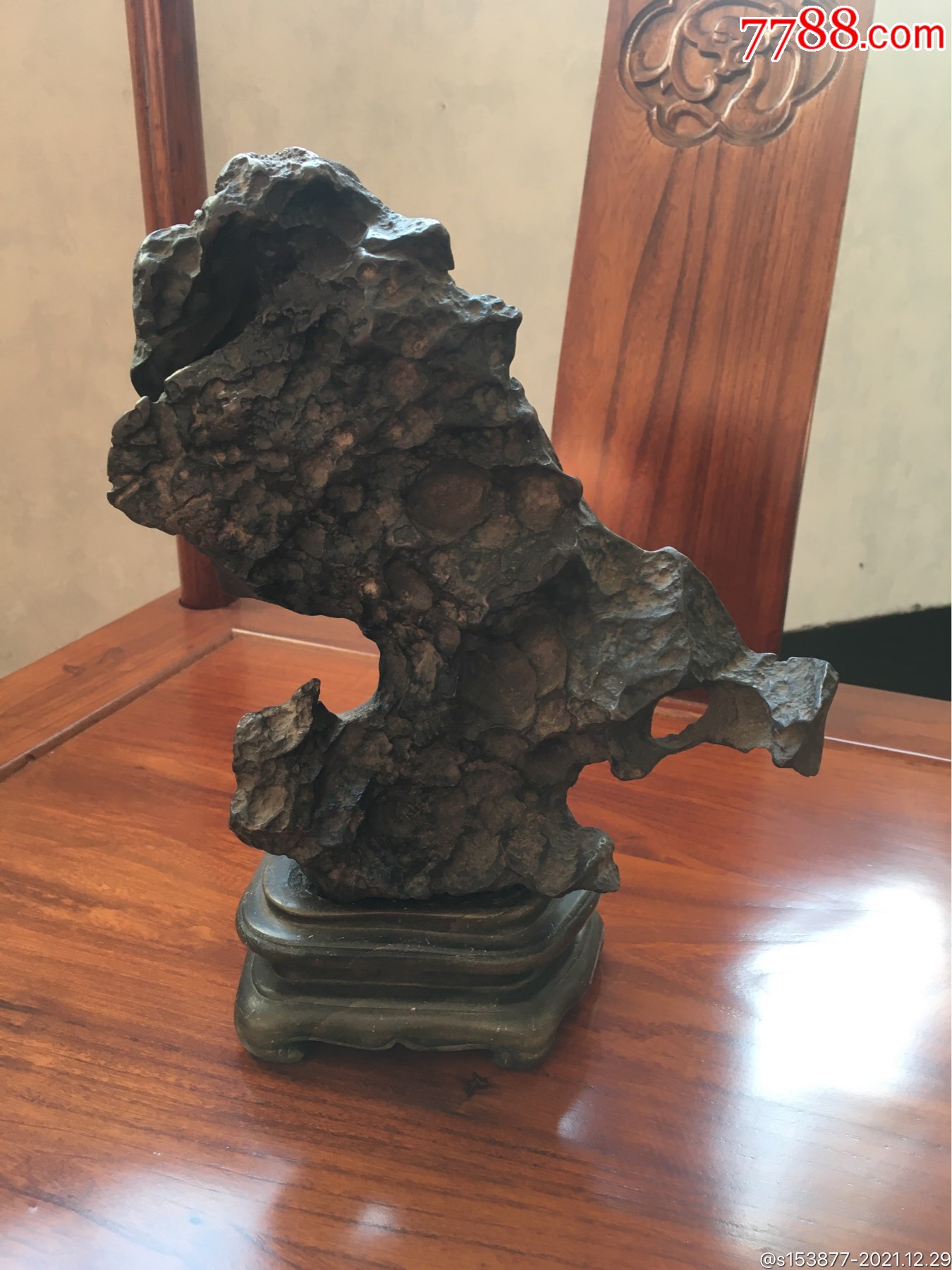 清代文房赏石