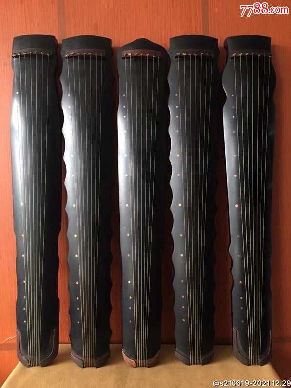 民国大漆七弦琴