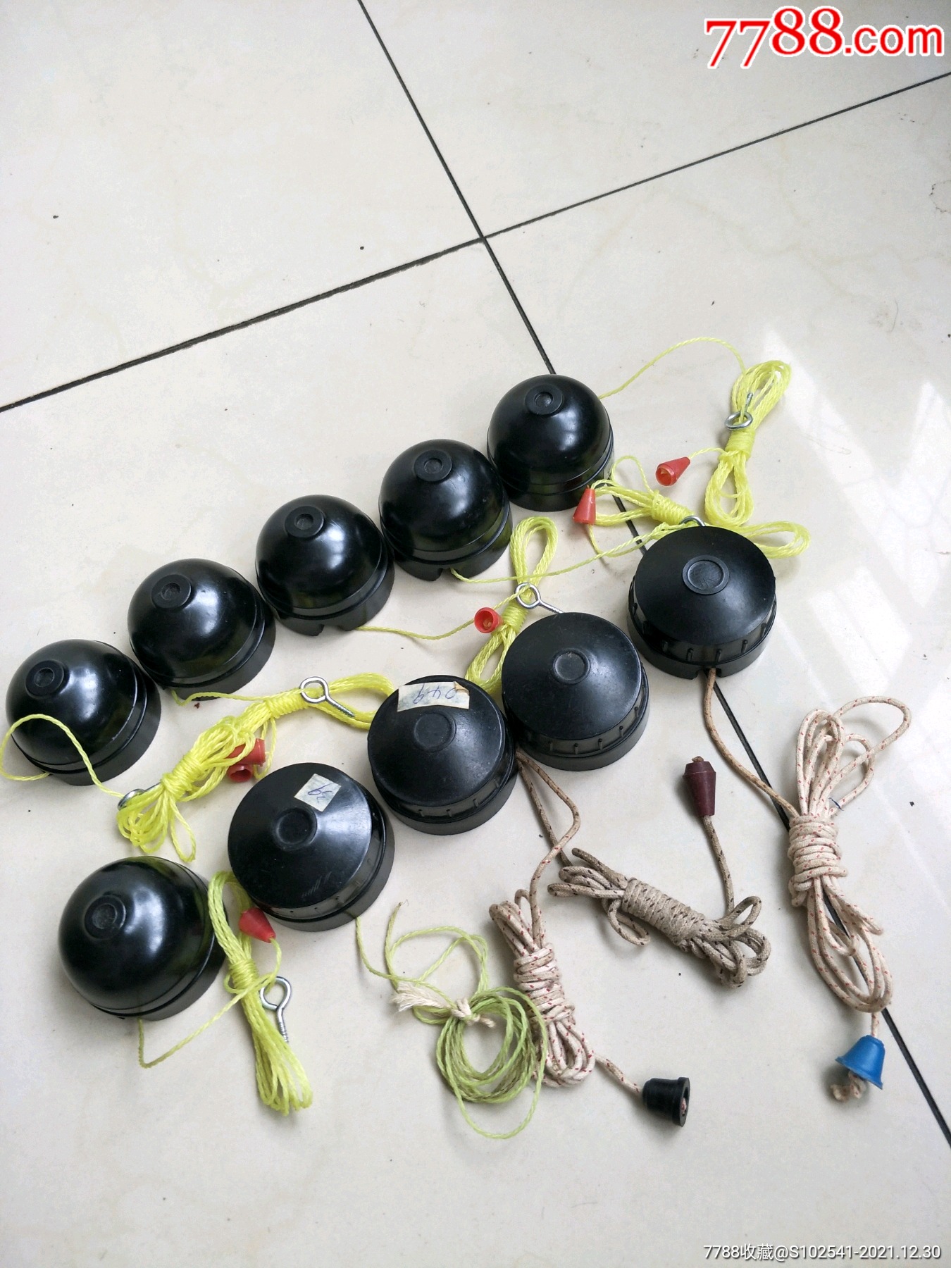 二手拉线开关十个使用过品如图