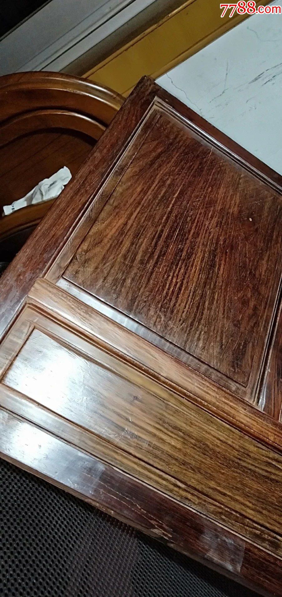539号正宗海南黄花梨老家具散料6253cm品相如图终身包老包真纹理清晰