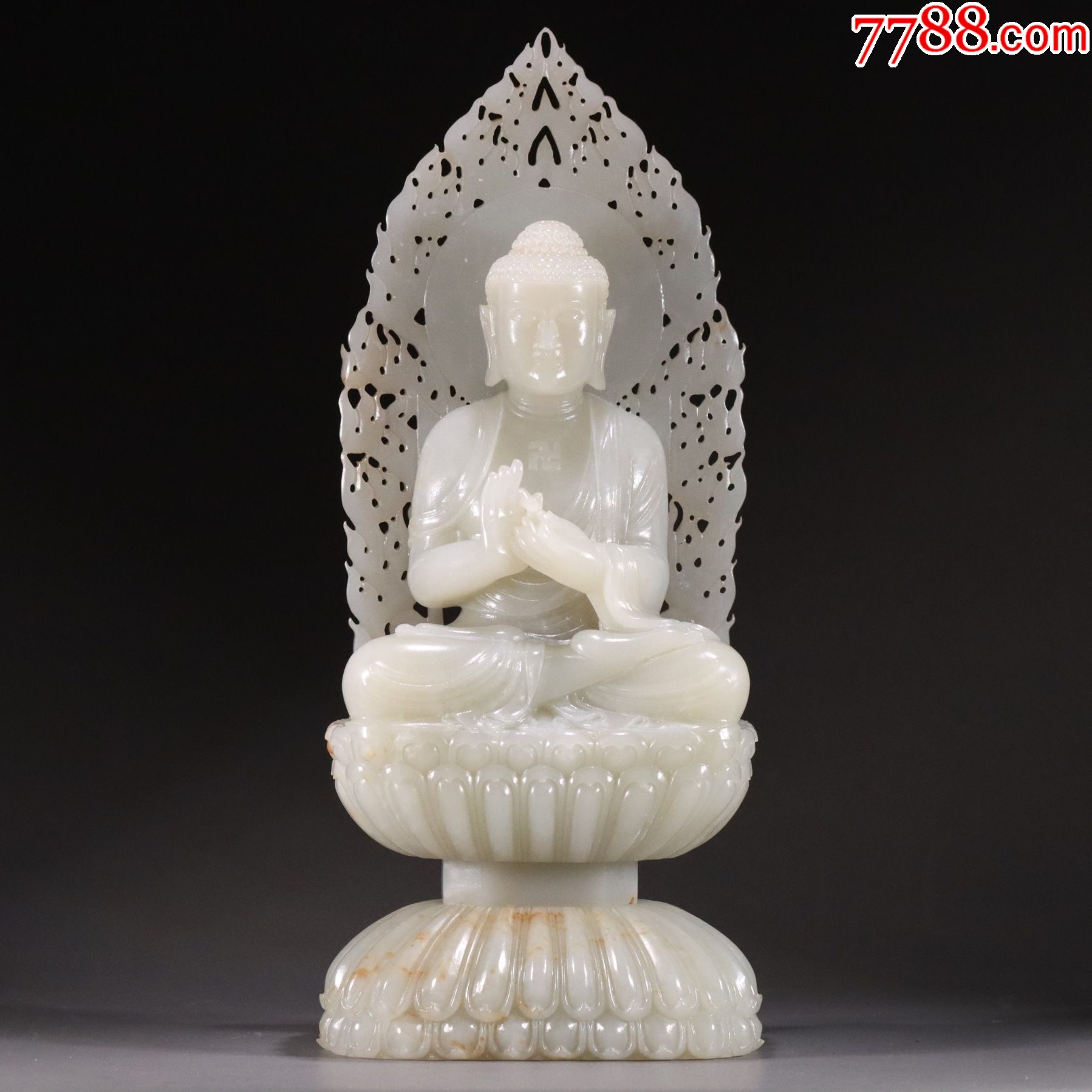 和田玉佛像摆件