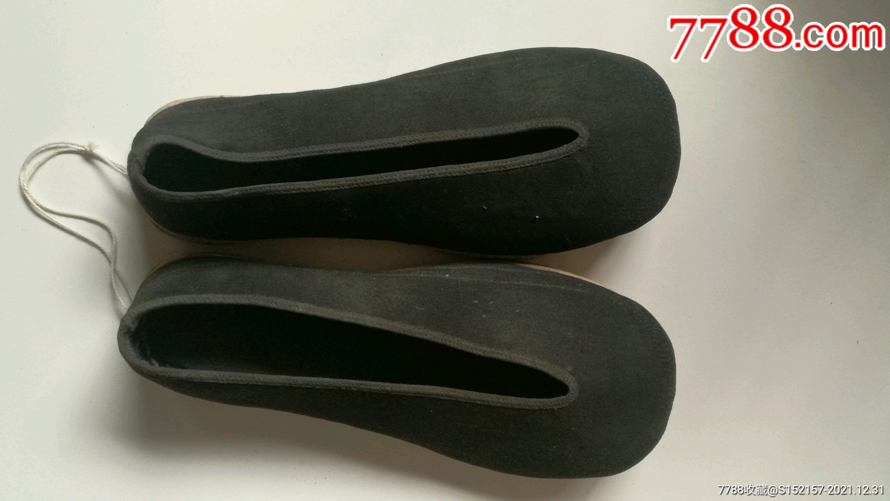 边区支前老布鞋