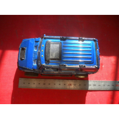 《藍色越野面包車模型》藍色車門可開，長15厘米寬6.5厘米，中國制造出品9.5品_盛京萬泉書店