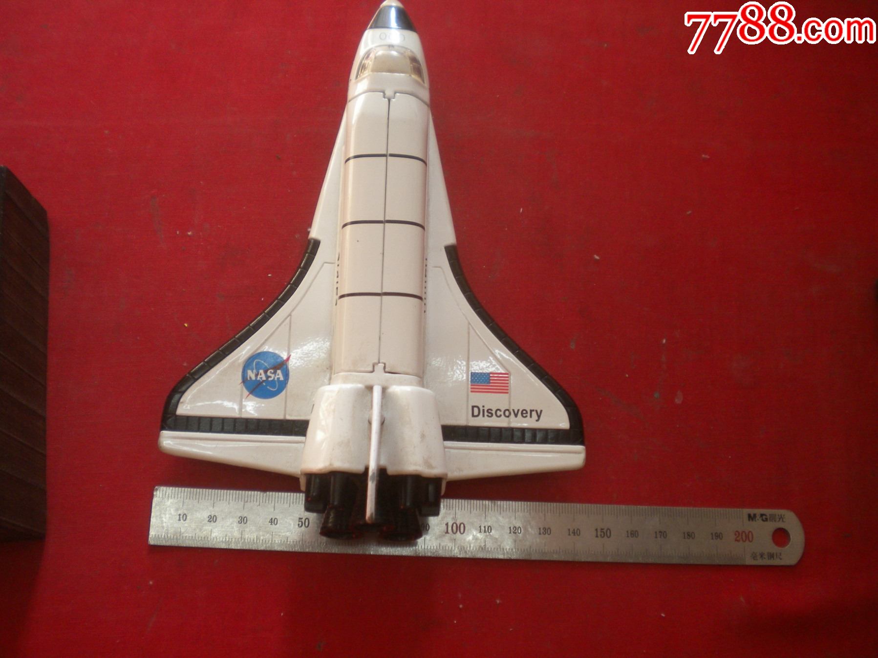 《白色宇宙飛船模型》，長(zhǎng)19厘米寬14厘米，中國(guó)制造出品9.5品，N2147號(hào)，_價(jià)格40元【盛京萬(wàn)泉書(shū)店】_第2張_7788收藏__收藏?zé)峋€
