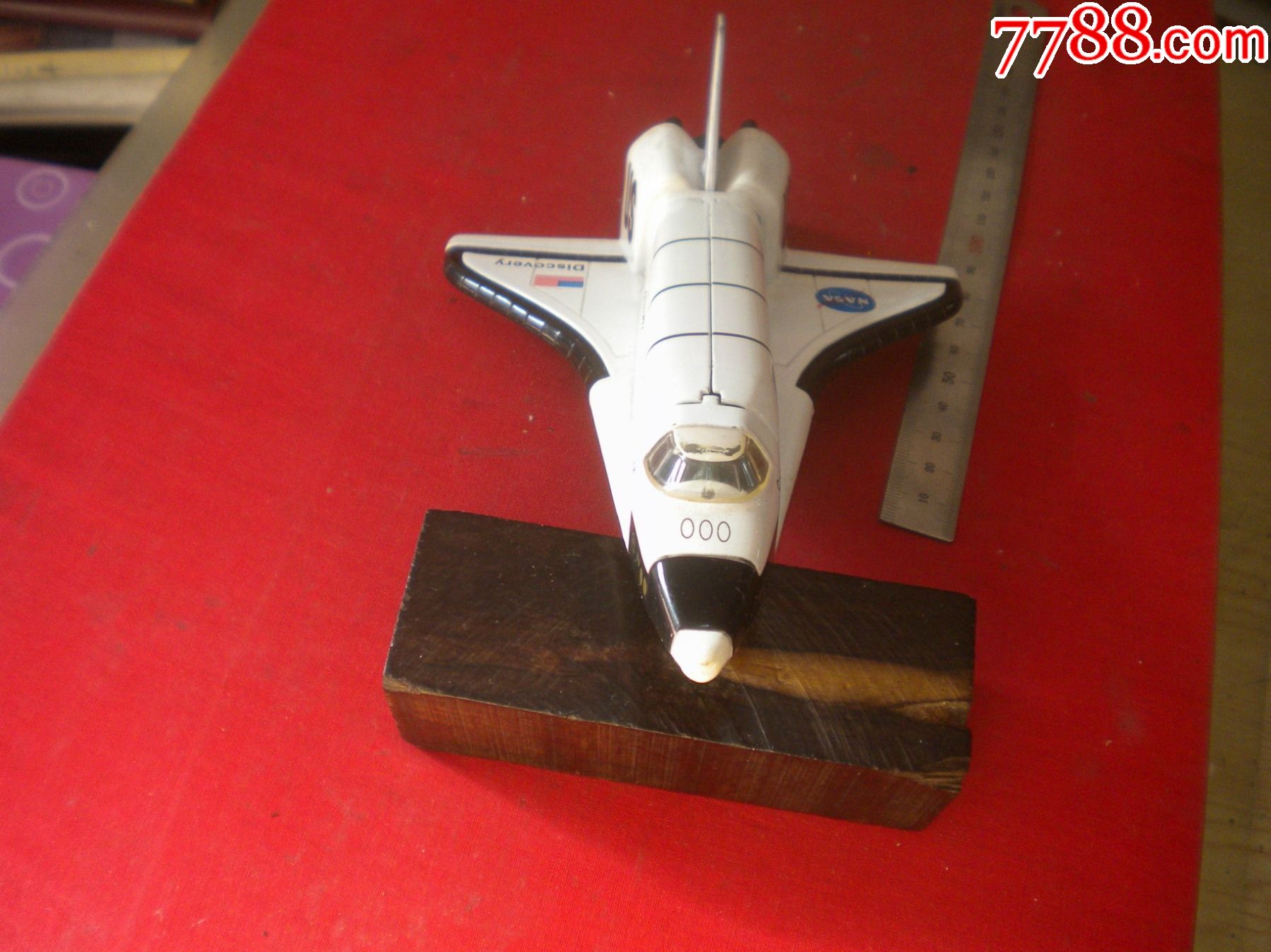 《白色宇宙飛船模型》，長(zhǎng)19厘米寬14厘米，中國(guó)制造出品9.5品，N2147號(hào)，_價(jià)格40元【盛京萬(wàn)泉書(shū)店】_第3張_7788收藏__收藏?zé)峋€
