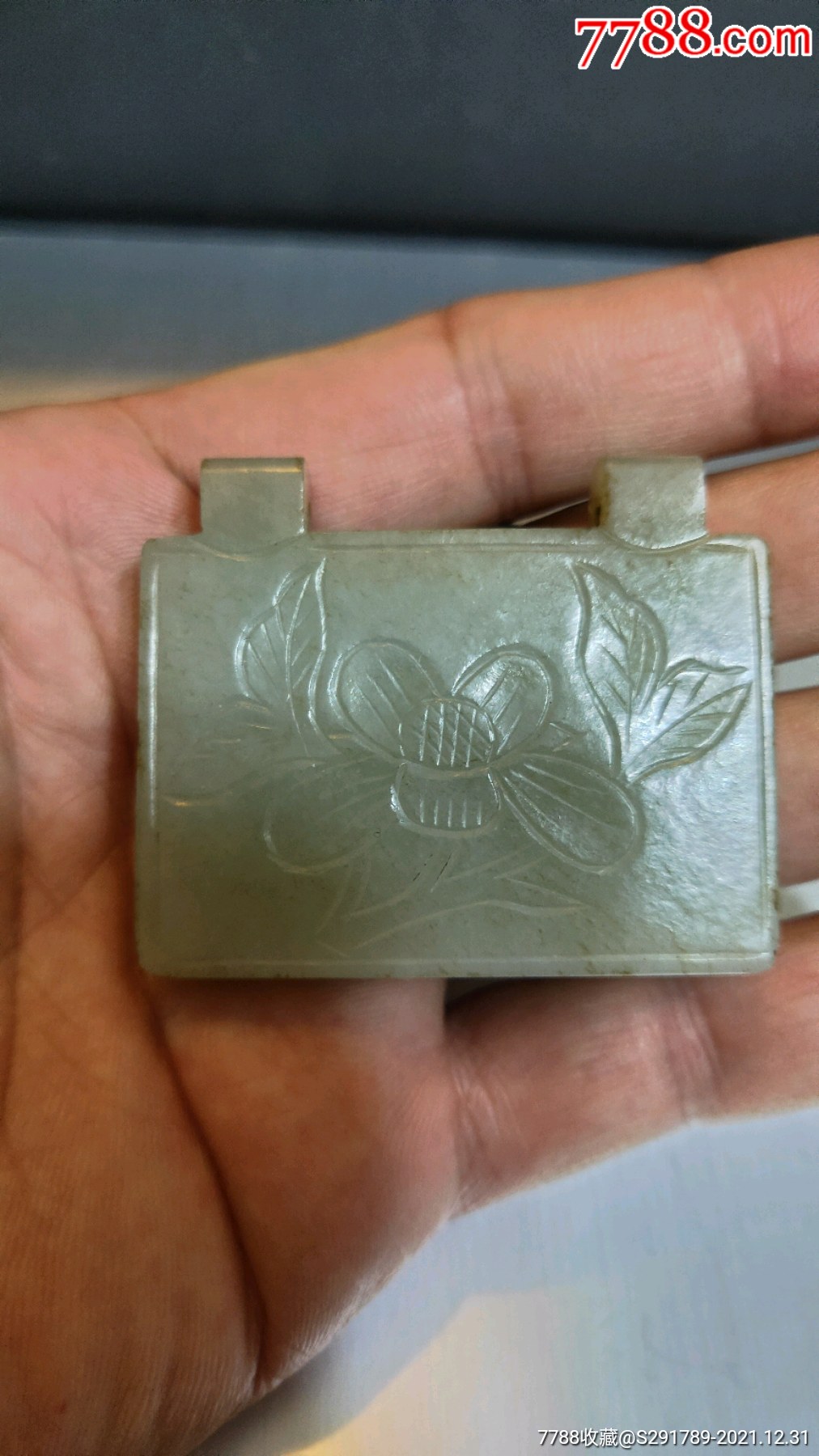 老和田玉锁_价格865元【阿明古玩杂项】_第1张_7788收藏__收藏热线