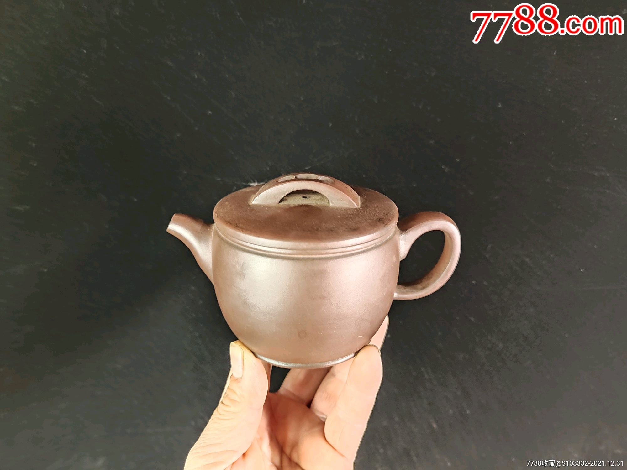 荆山壶隐顾景舟款紫砂壶原矿泥料手工制作名人制作原矿泥料