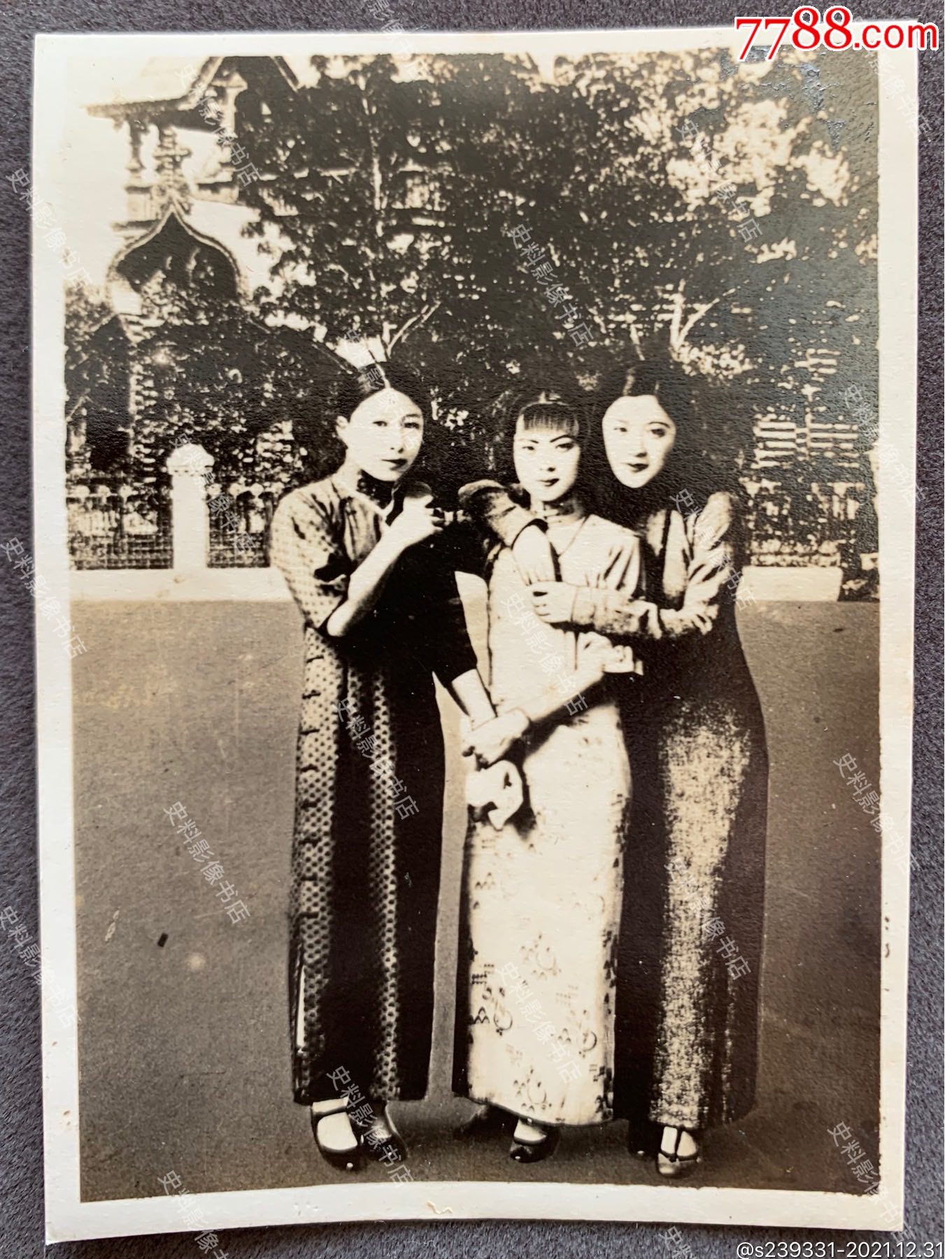 民国时期旗袍照片图片