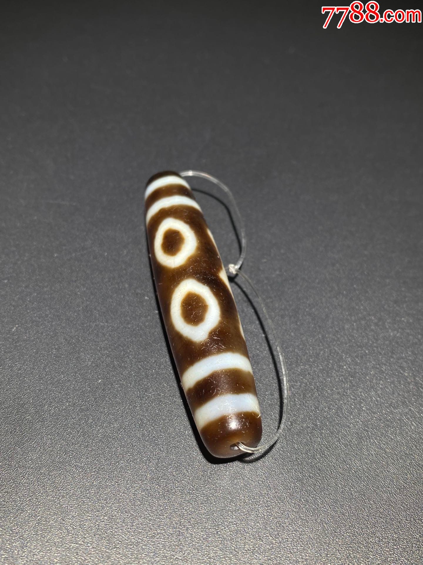 双线三眼老天珠