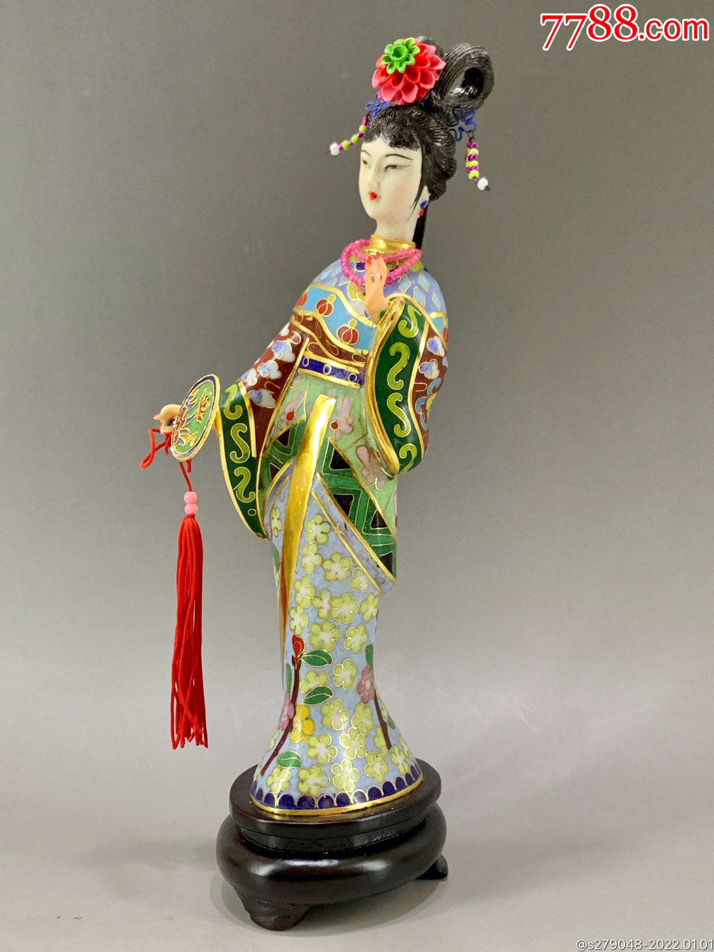 景泰蓝人物摆件-景泰蓝/珐琅-7788小型张