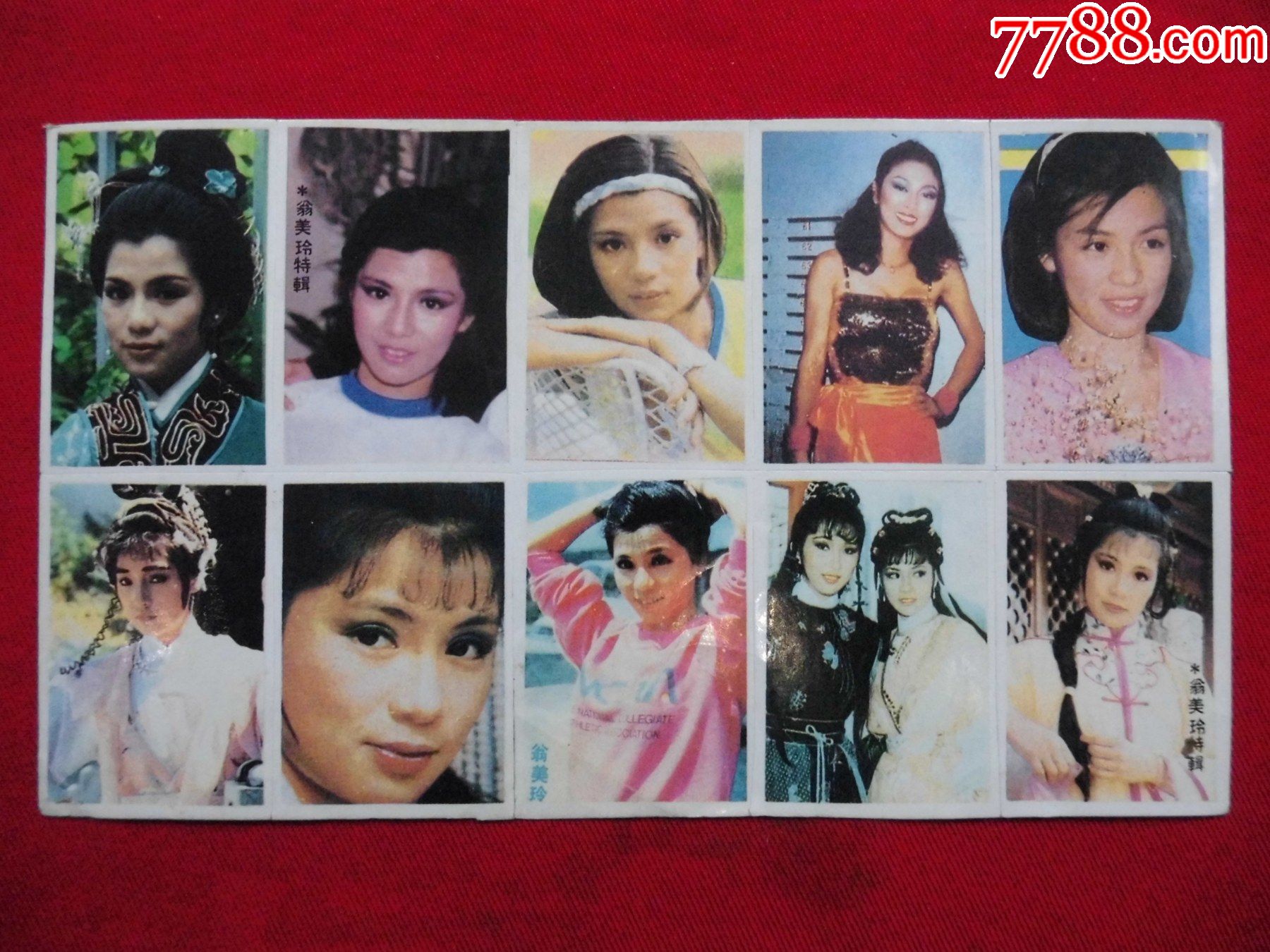 翁美玲特辑不干胶贴纸