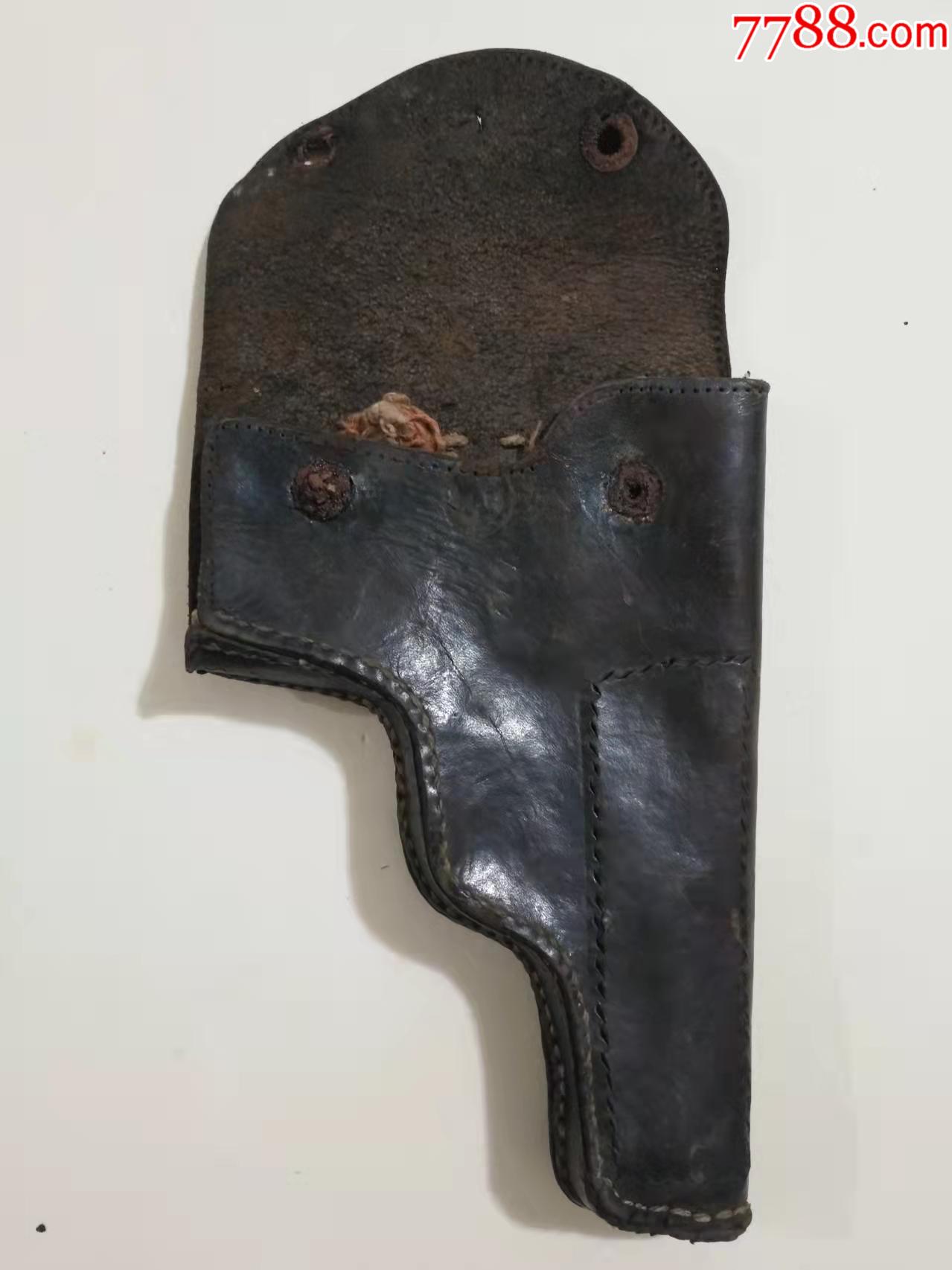 50年代牛皮枪套