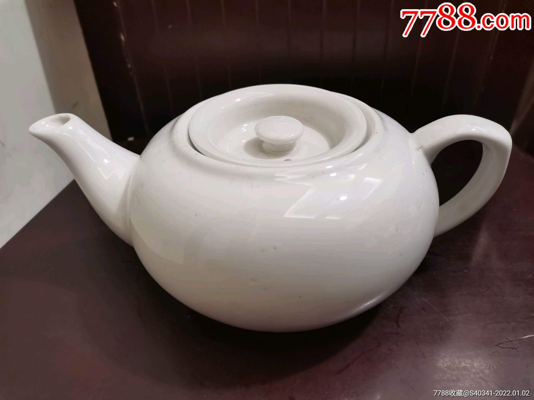 早期白瓷茶壶一个全品