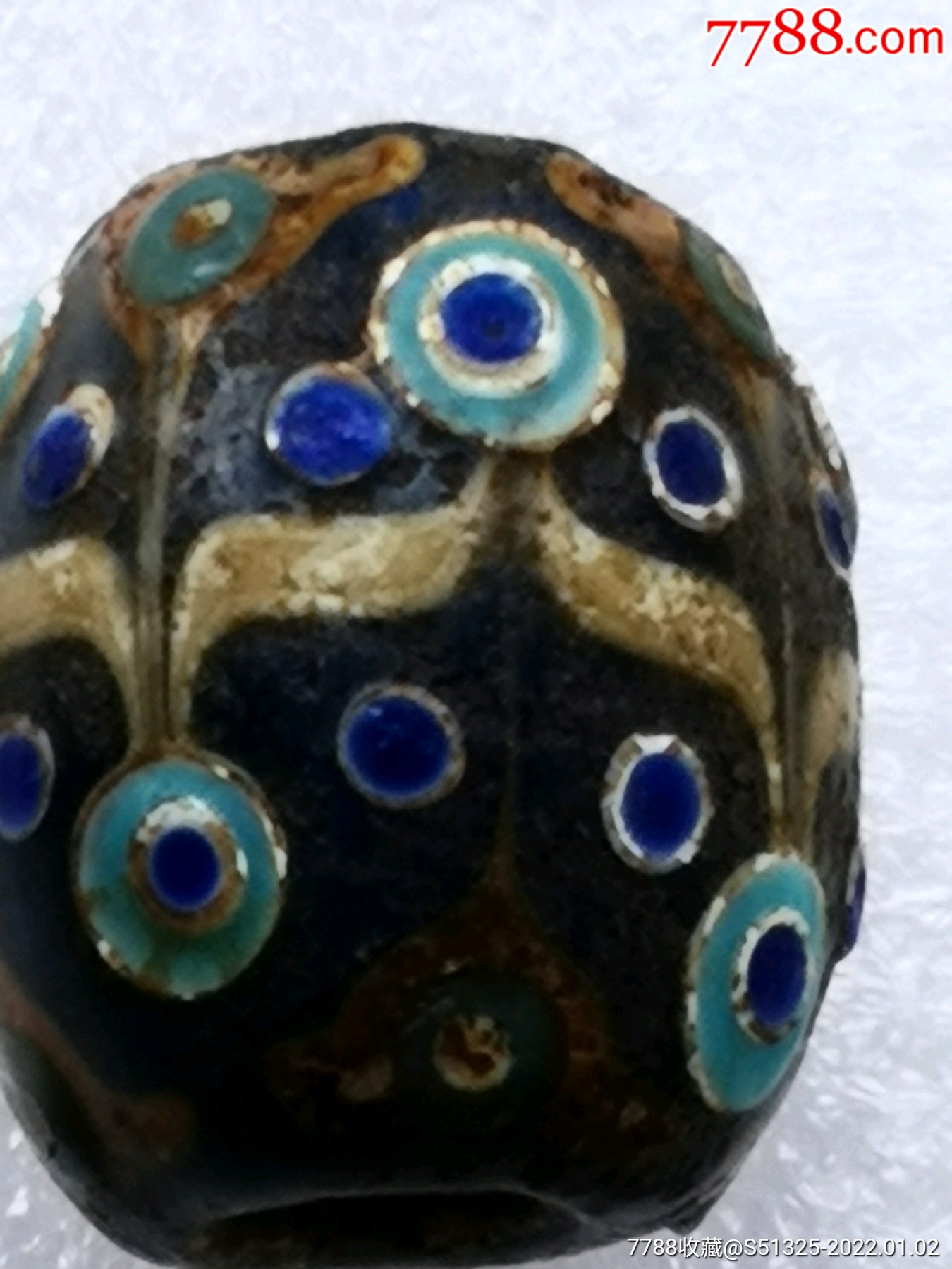 汉琉璃蜻蜓眼二_价格380元_第1张_7788收藏__收藏热线