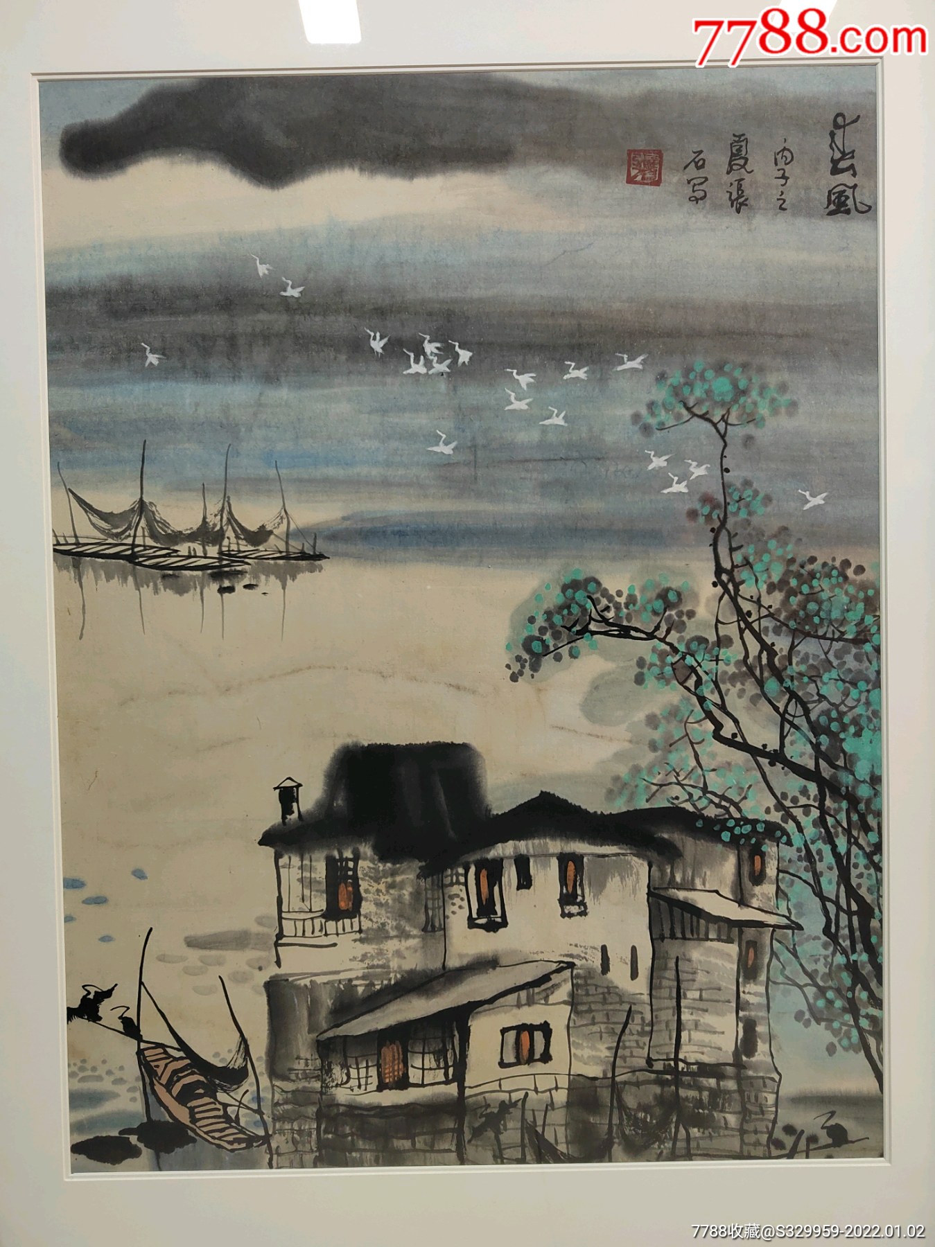 张石_山水国画原作_第1张_7788门票