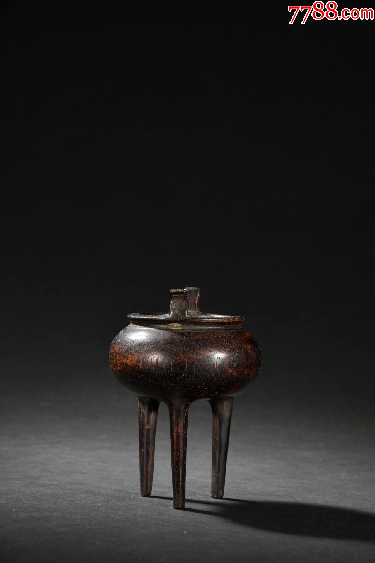 旧藏小叶紫檀文房琴炉