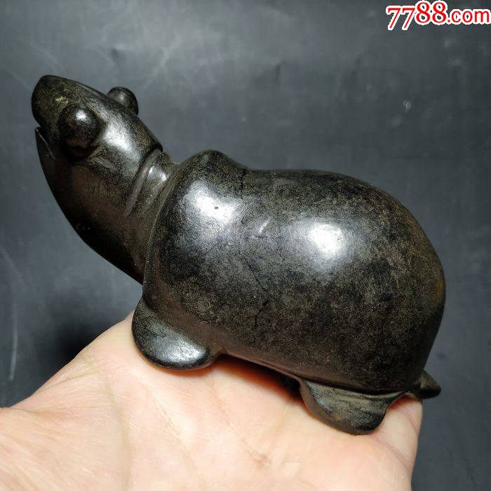 铁石陨石乌龟长寿龟小摆件