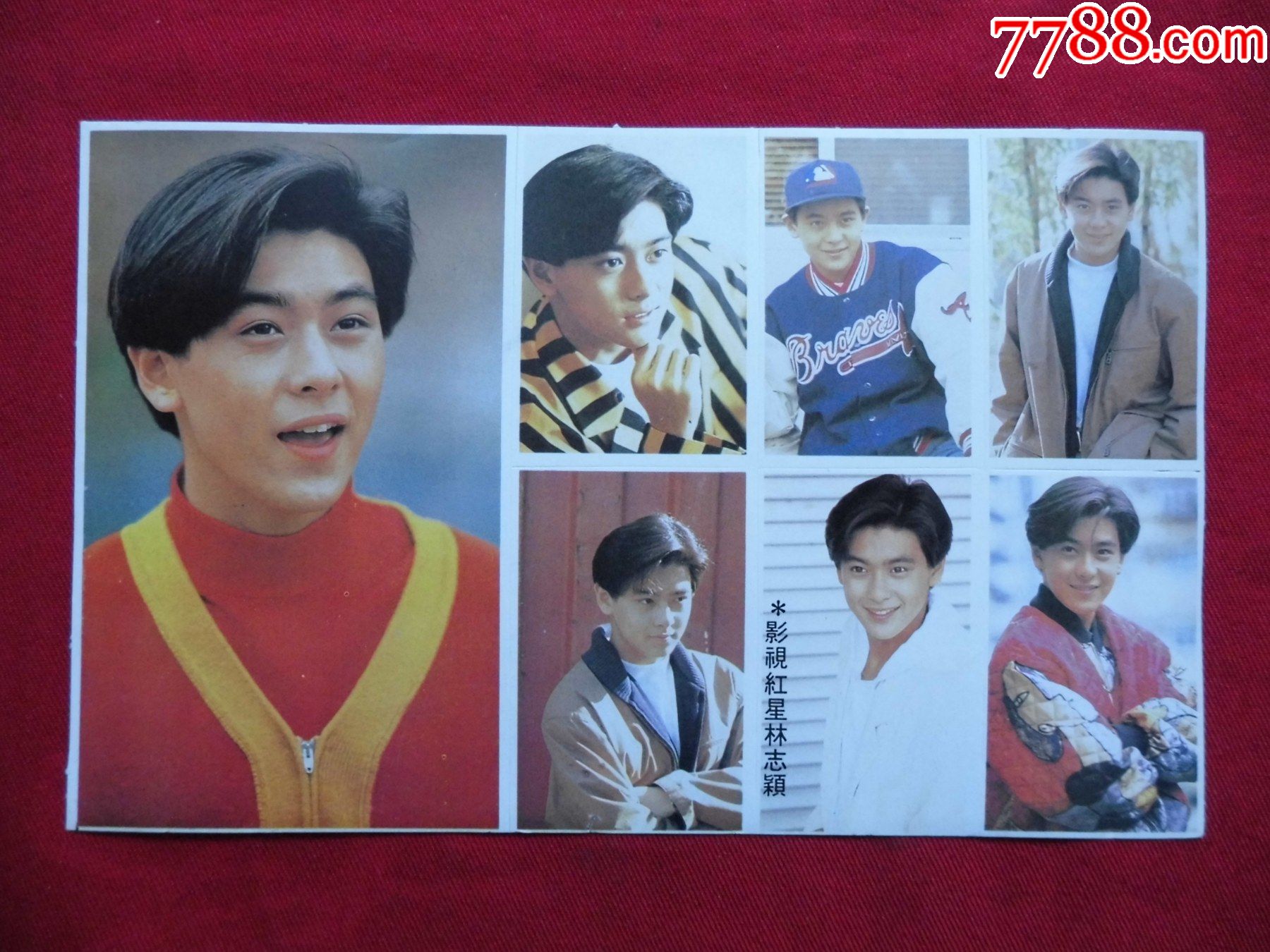 影视红星林志颖不干胶贴纸