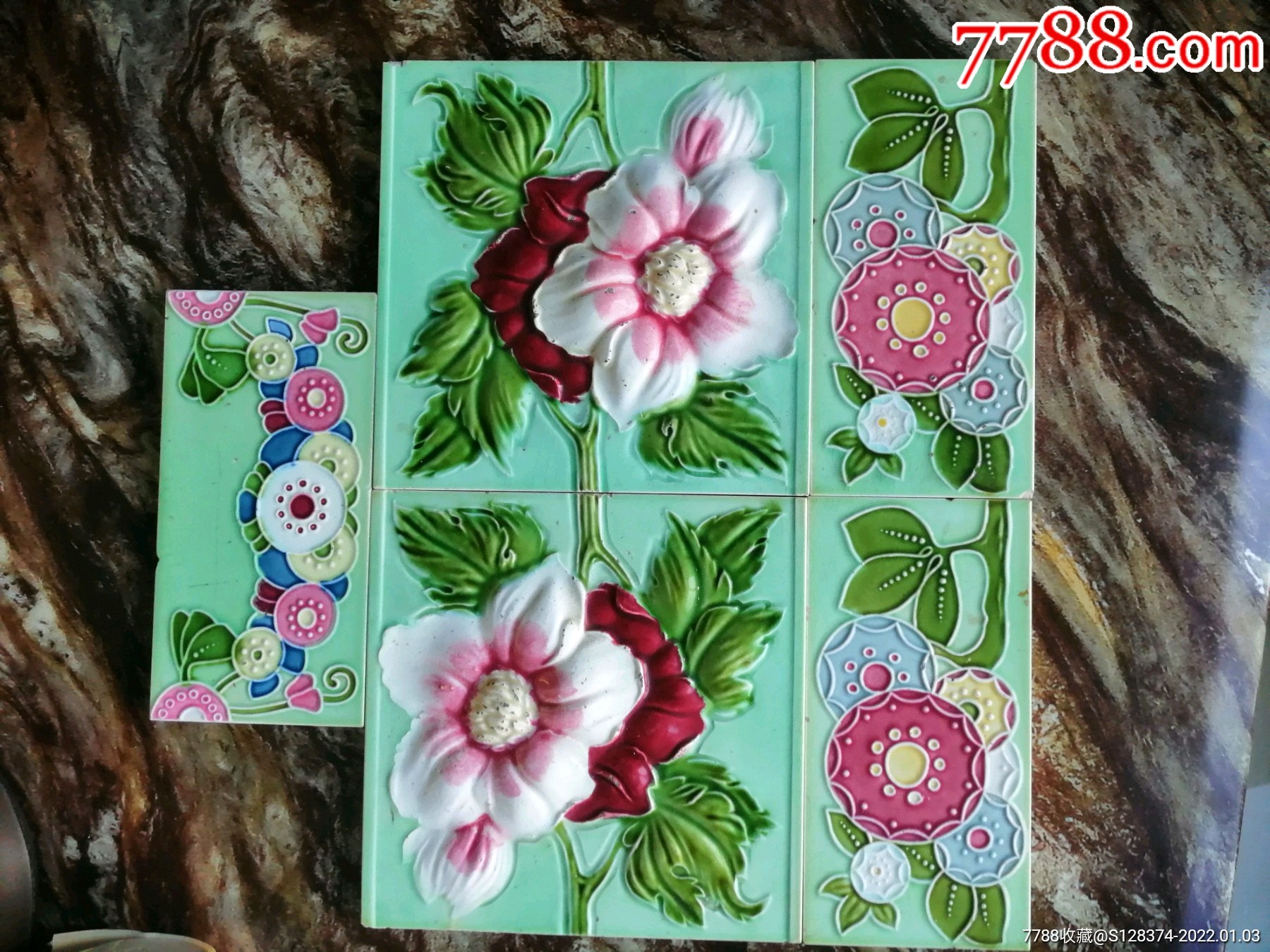 民国瓷砖五块三块条都挺特殊