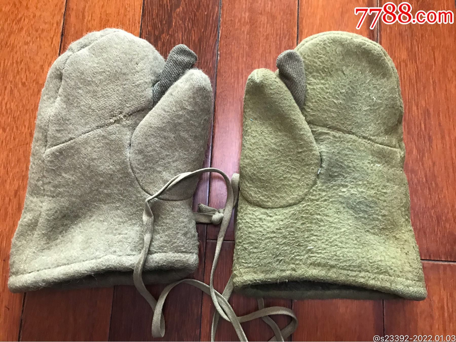 民国时期的棉手套