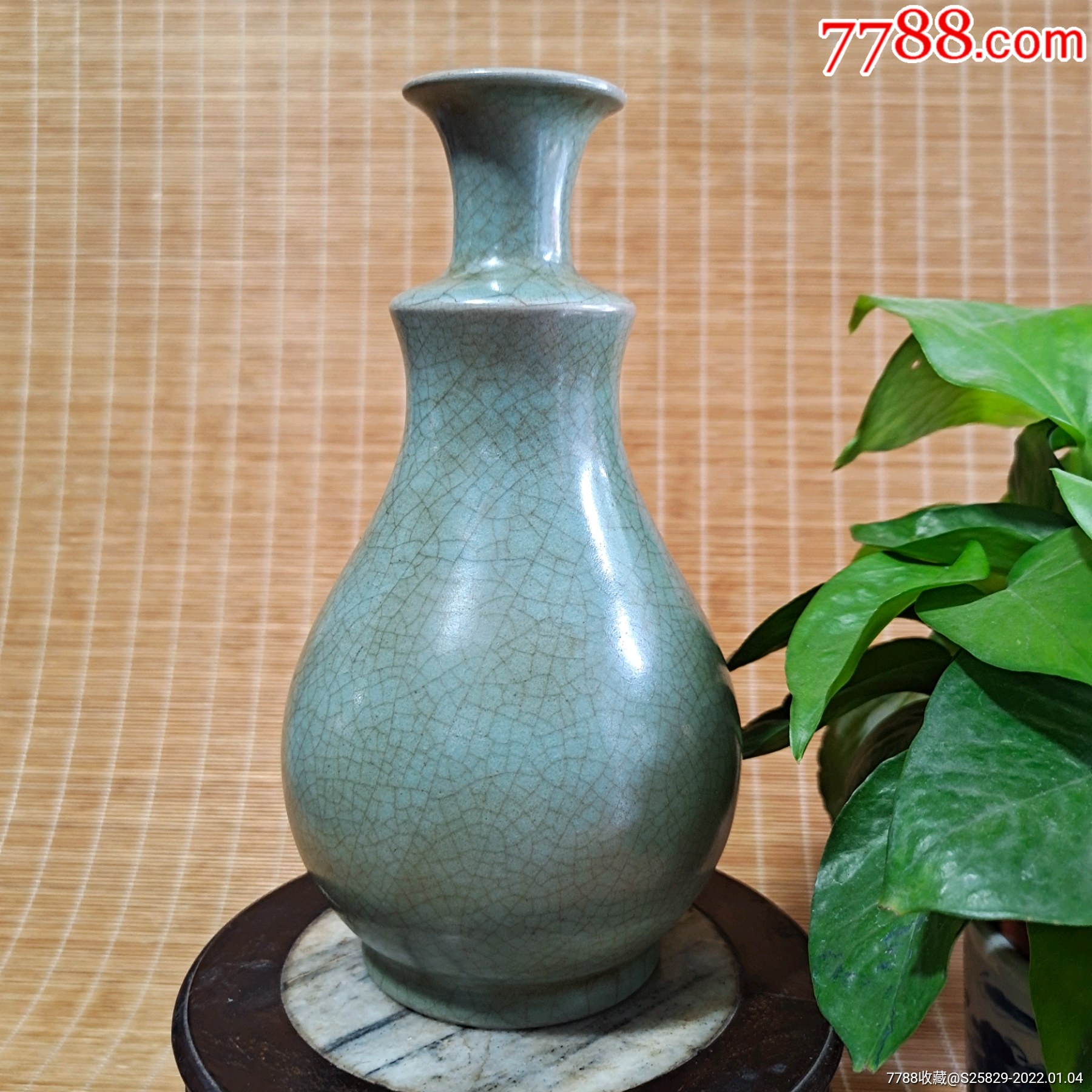 旧藏精品汝窑系花瓶