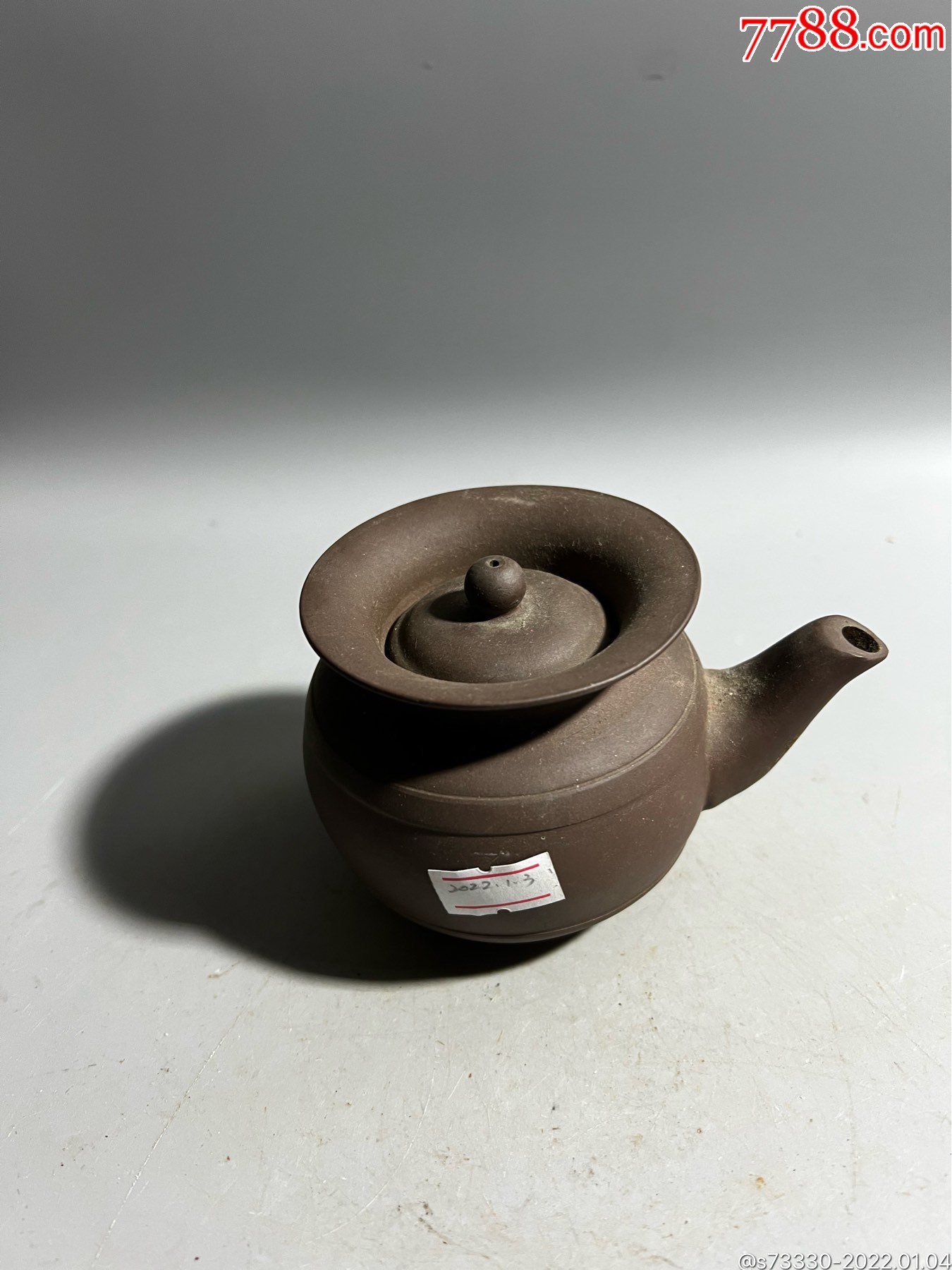 早期无把紫砂小壶一把