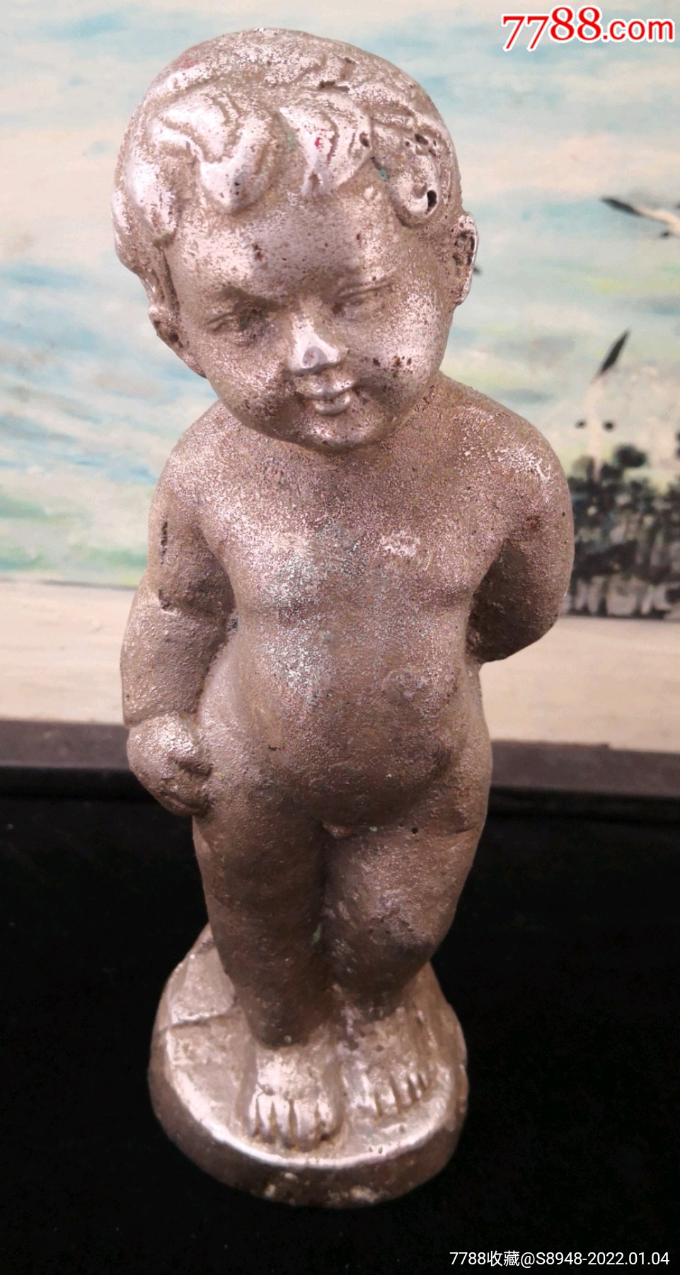 儿童人物题材铸铝像