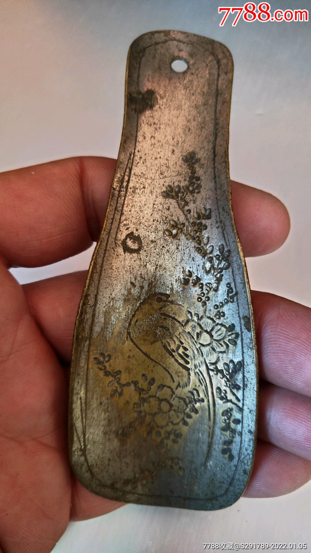 喜雀登梅鞋拔子