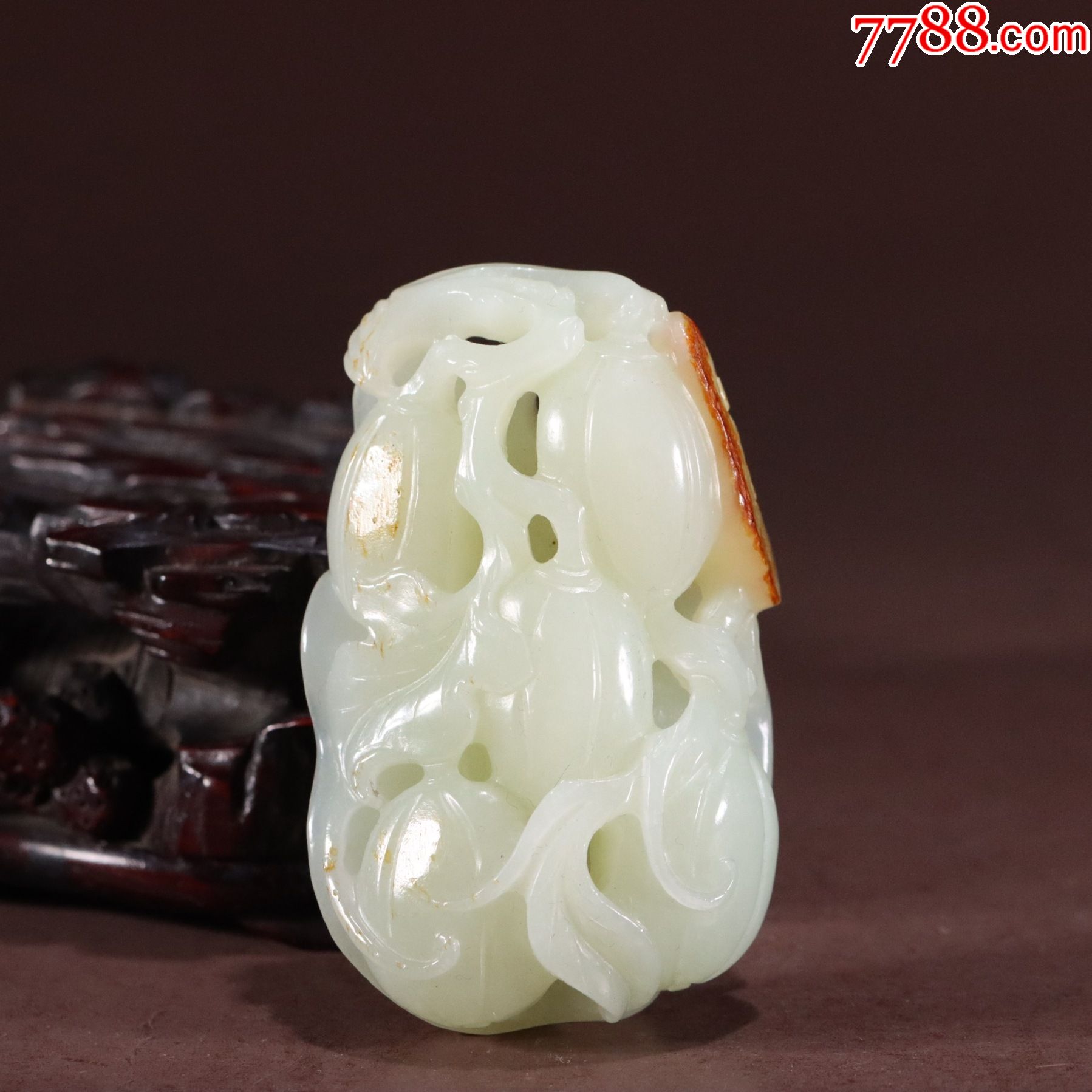 和田玉瓜果佩件