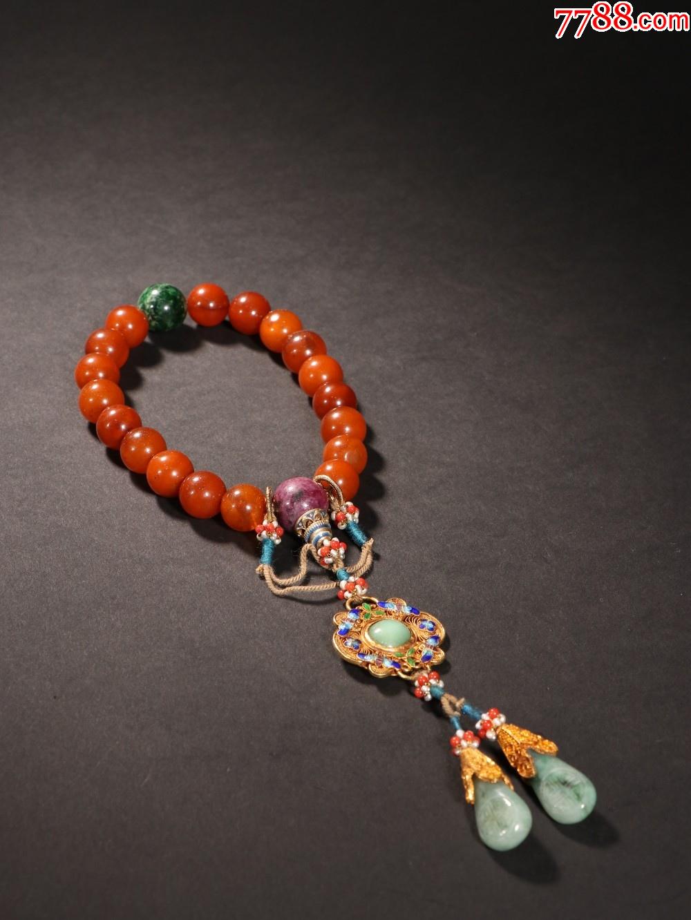 蜜蜡十八子手持-价格:15000元-se84759929-玛瑙/宝石手串-零售-7788