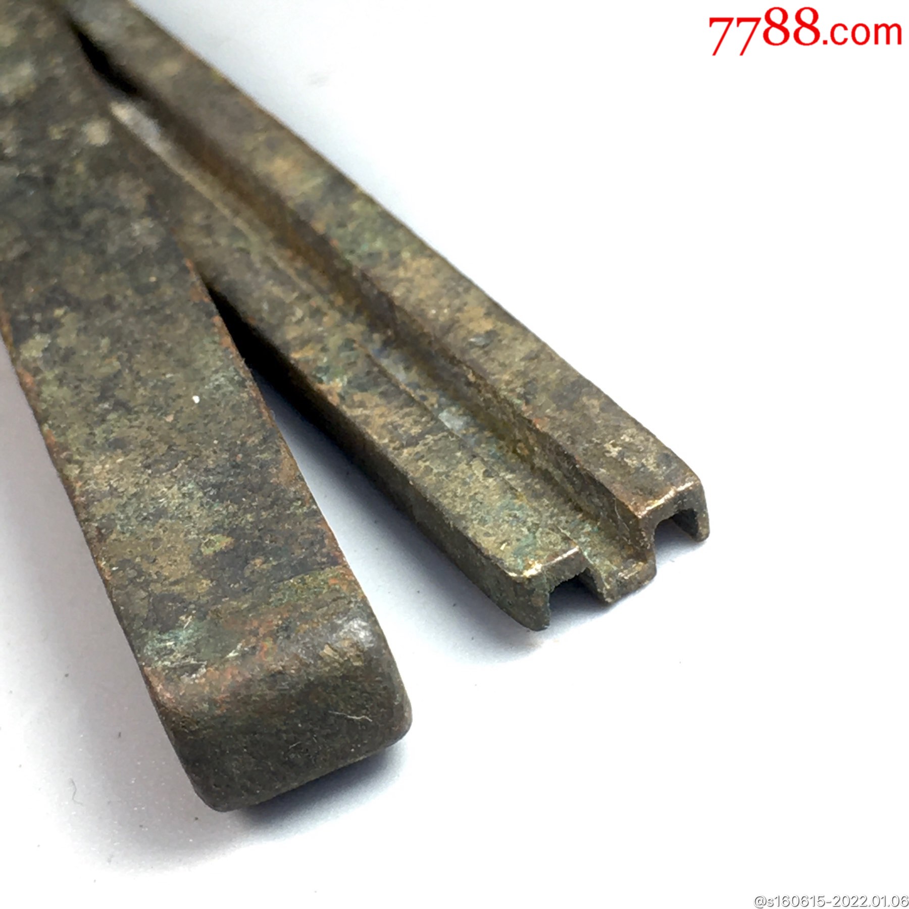 明代清代老铜锁钥匙m孔w孔城墙造型老铜钥匙古锁横开广锁老钥匙收藏