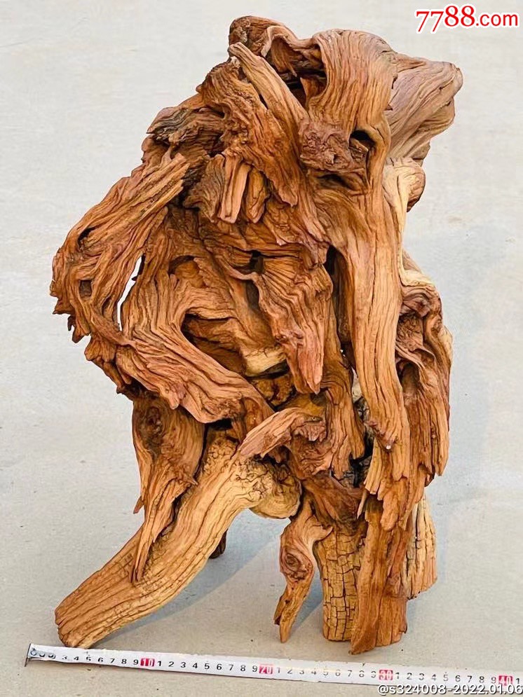 枣木摆件自然风化已清洗