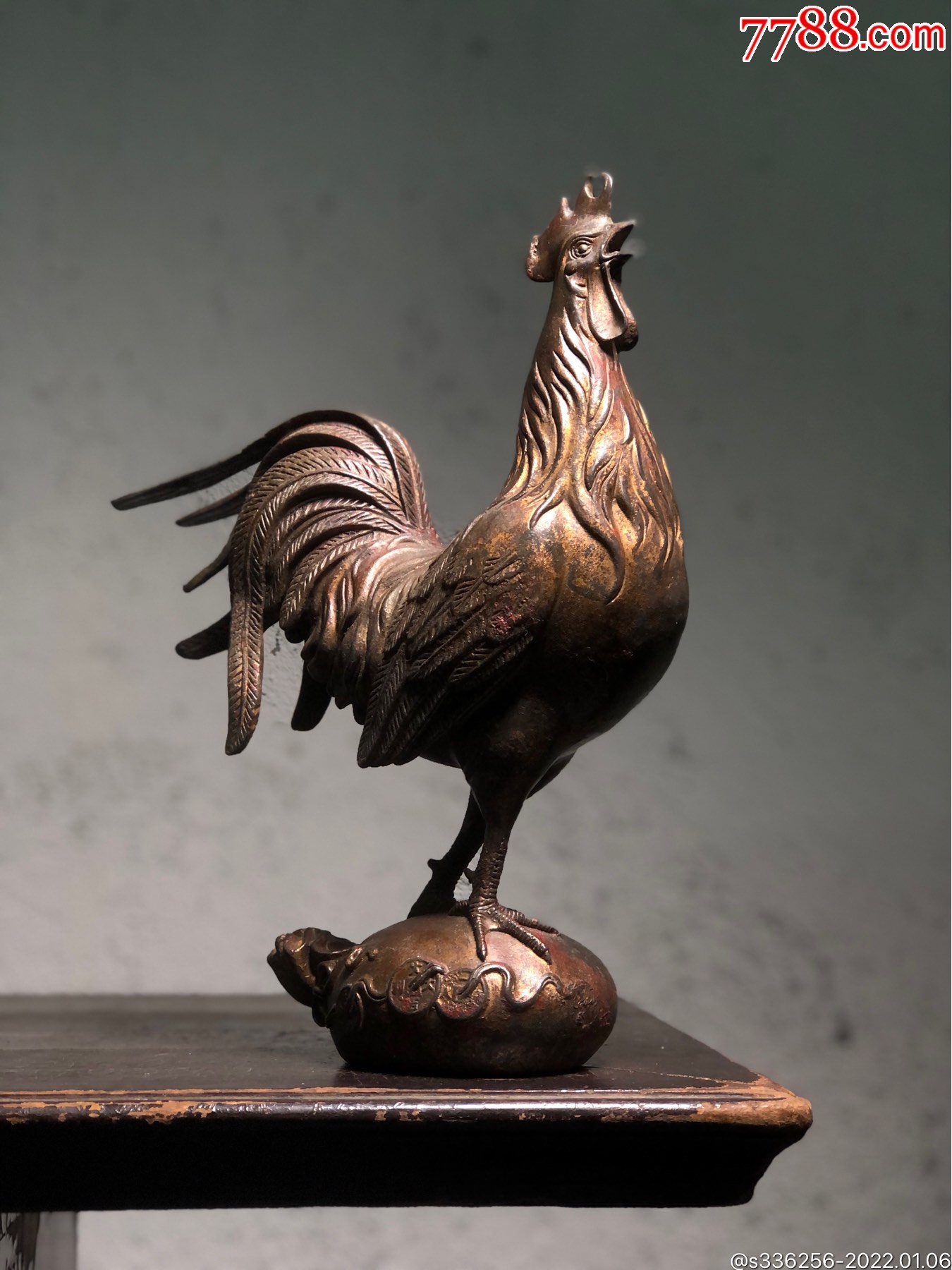 全铜工艺鸡