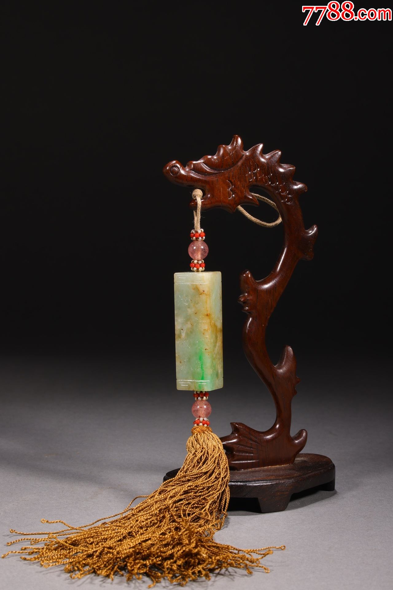 翡翠诗文勒子a84s38f