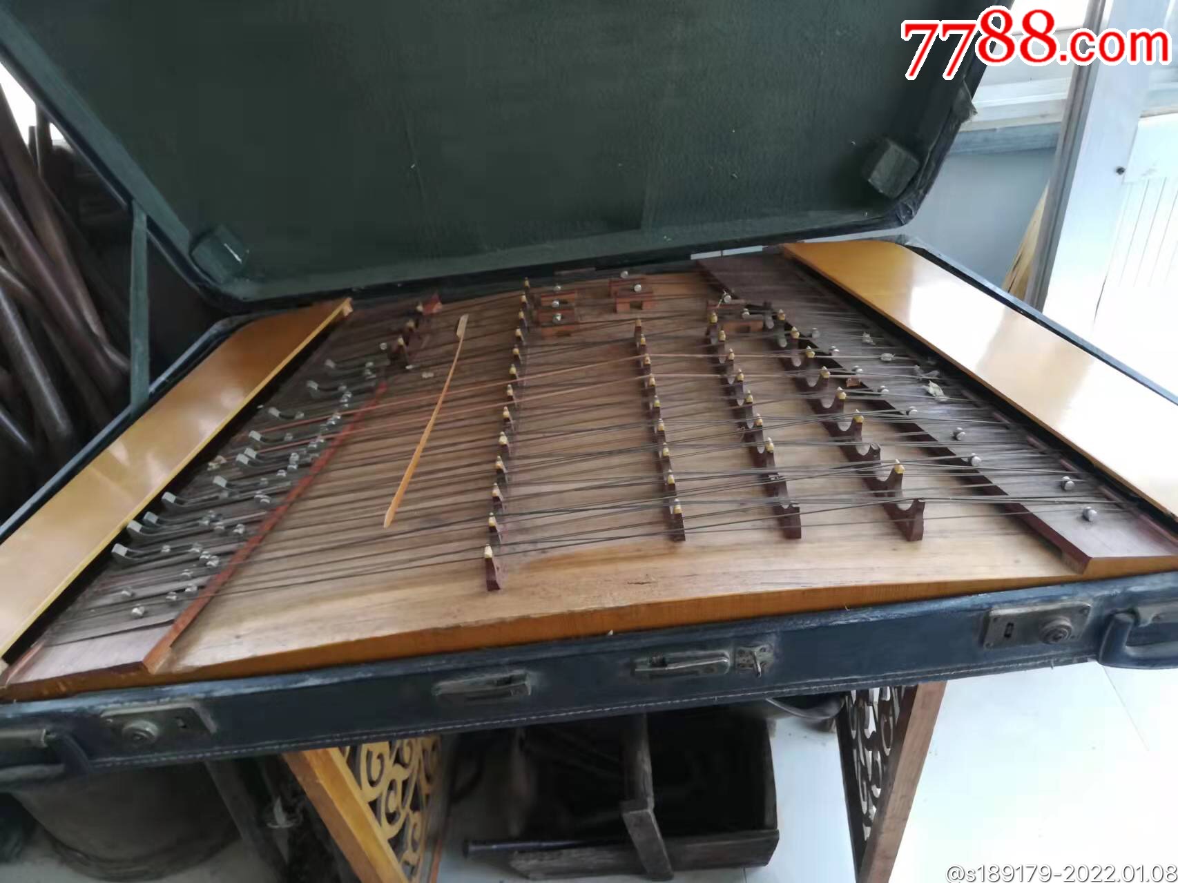 民国老杨琴66-价格:2500元-se84796189-扬琴-零售-7788铜器收藏