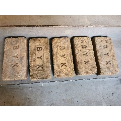 strong>抗战时期日本堡垒砖,5块 /strong>_古砖/画像砖_古艺雅藏