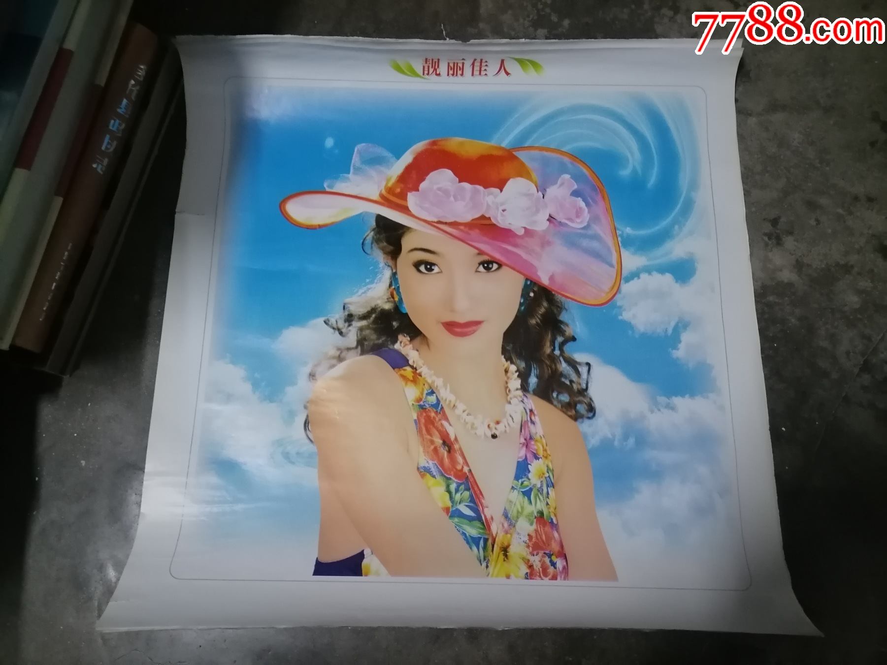 挂历散页2006靓历佳人7