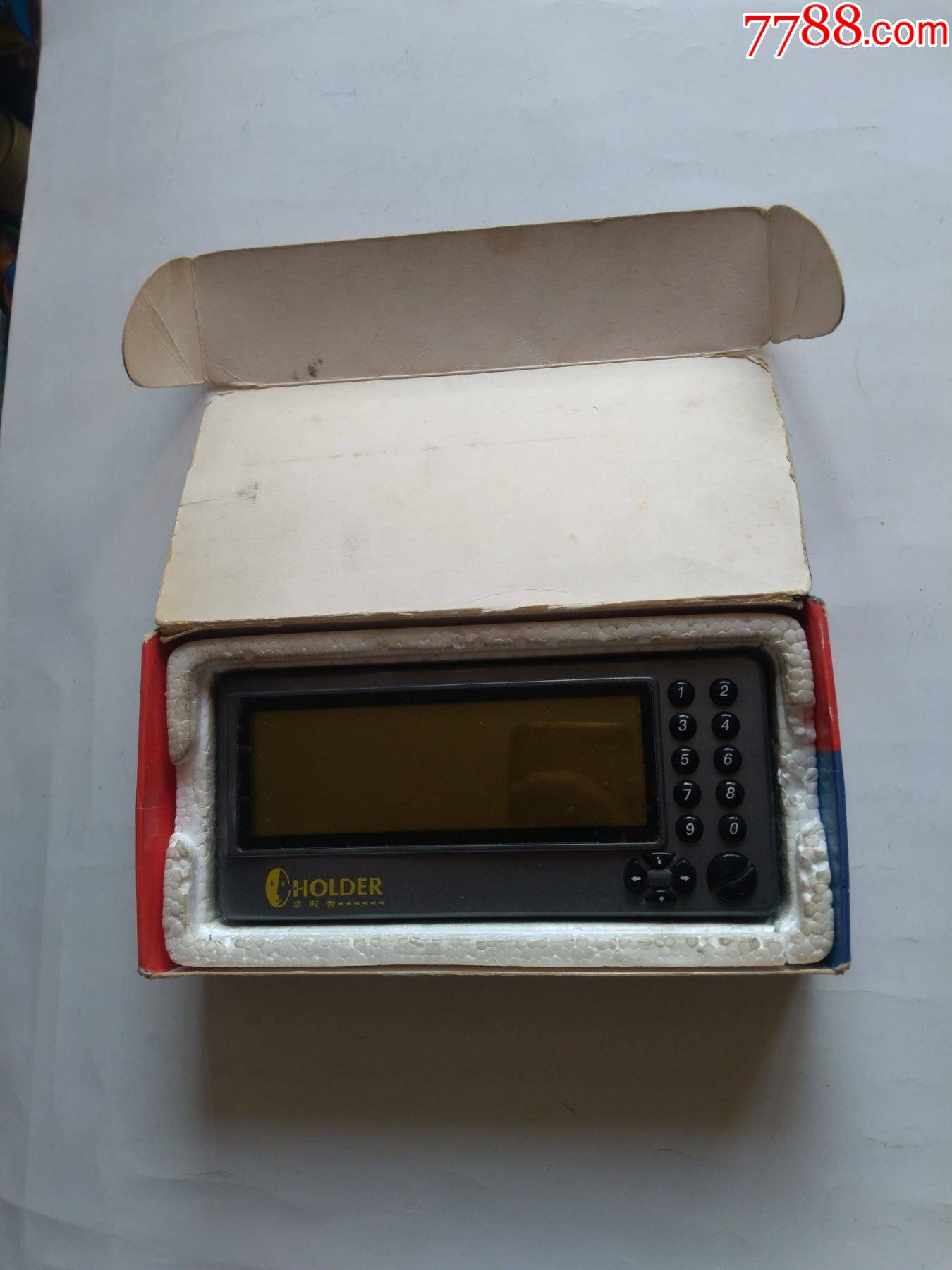 较早炒股机器原包装盒带说明书外观完好非常稀少点图可放大