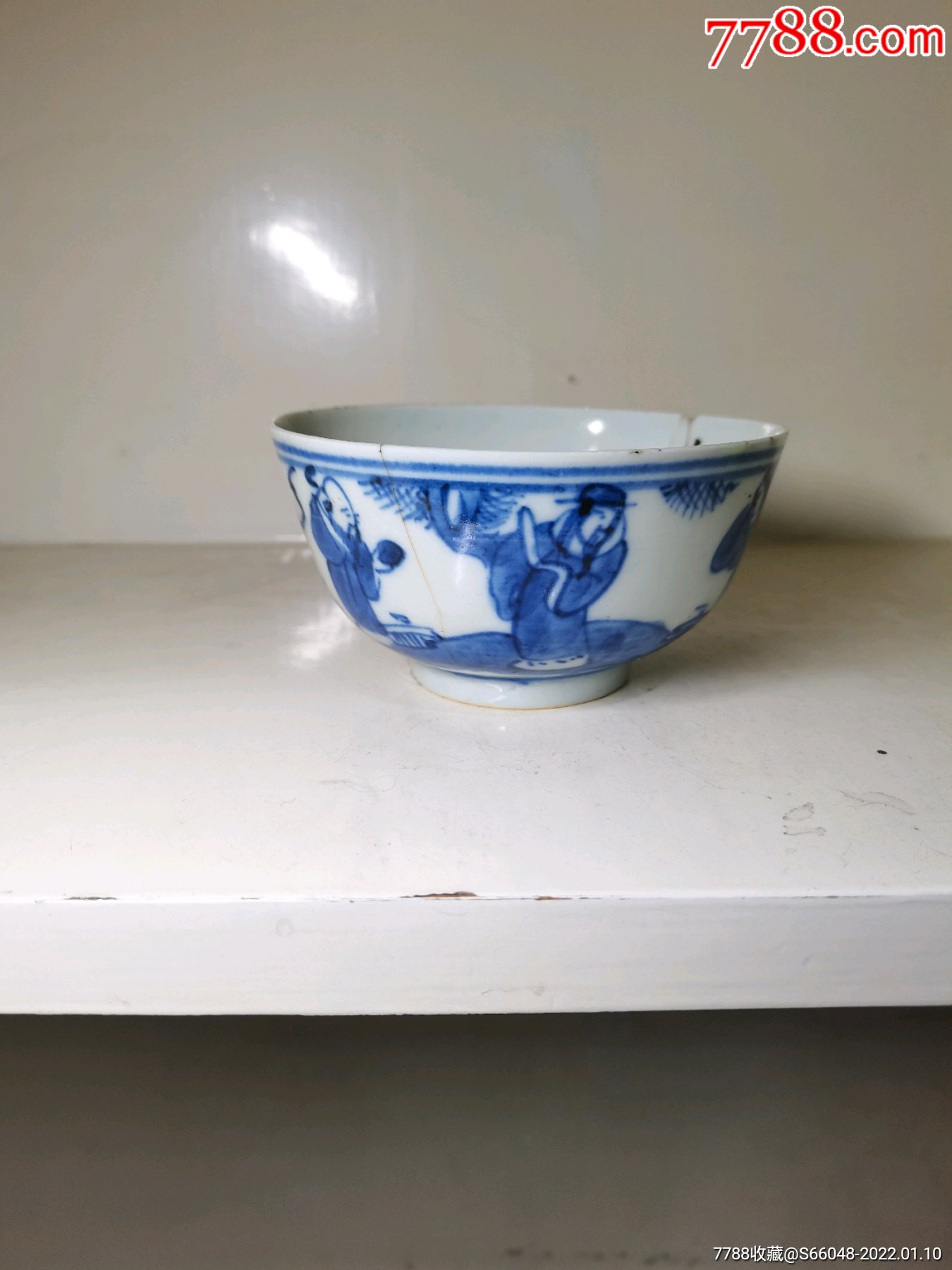青花人物碗-价格:350元-se84832637-青花瓷-零售-7788收藏__收藏热线