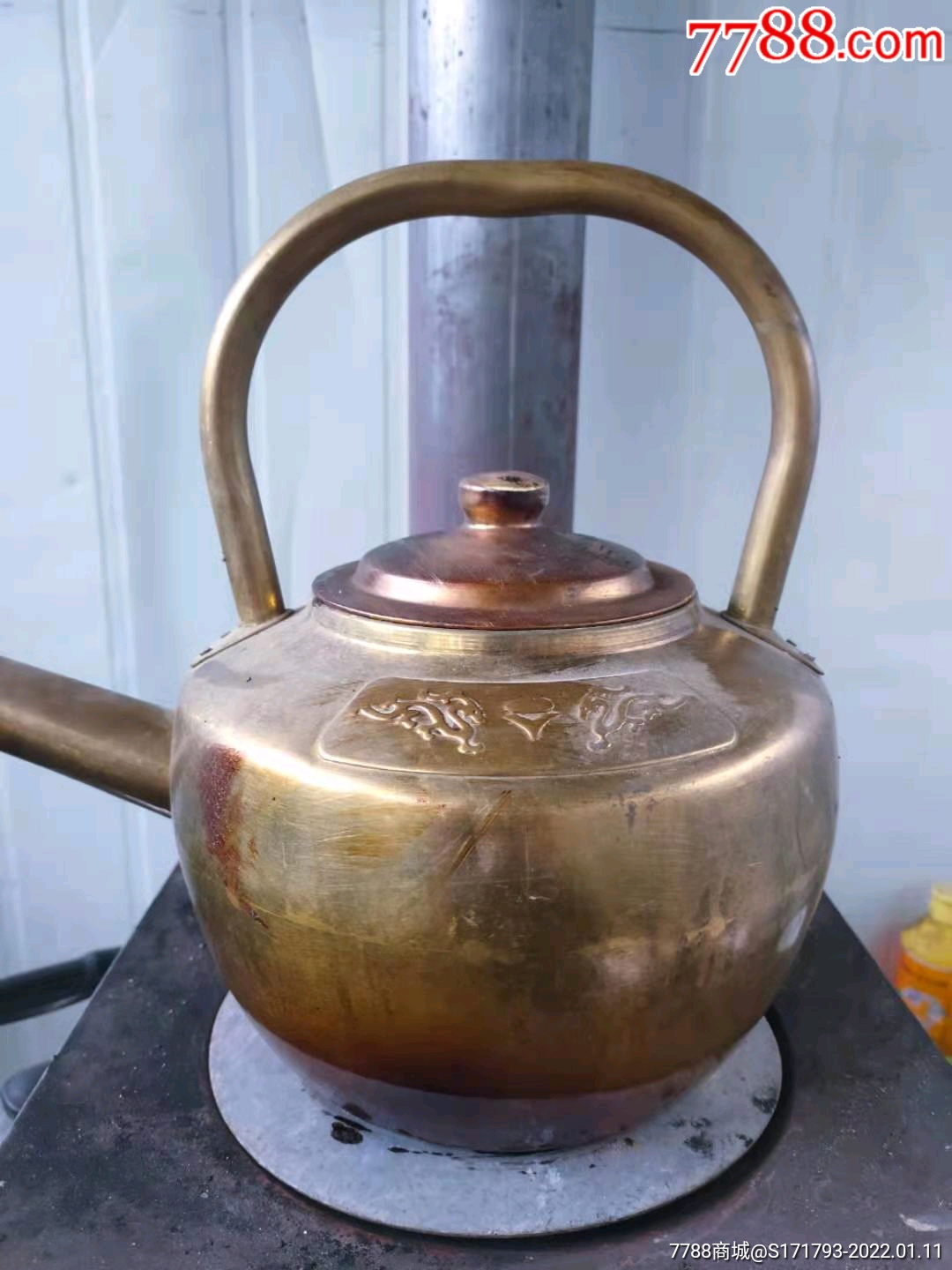 民国长嘴老铜壶_其他生活用具_图片欣赏_收藏价格_7788烟标收藏