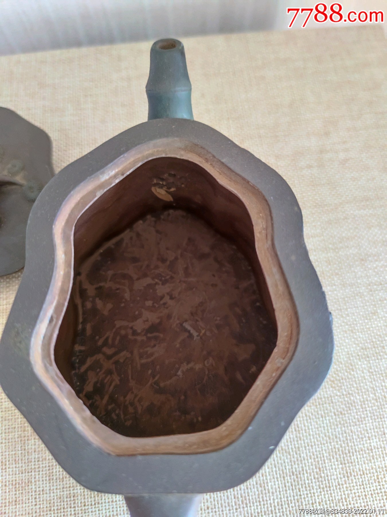 陈红娟岁寒三友松竹梅树桩壶-价格:20000元-se84841513-紫砂壶-零售