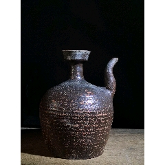  strong>土窑长颈壶酒壶 /strong>_其他陶器_乡下雅藏