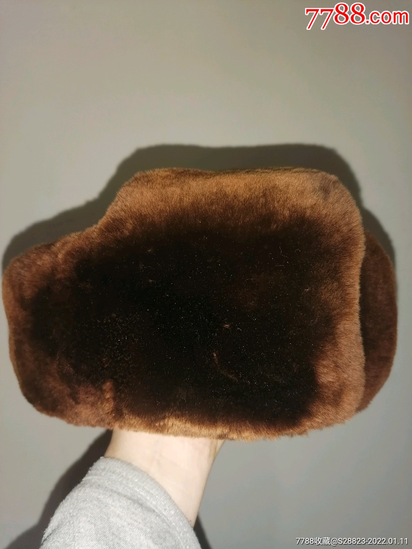 羊剪绒皮帽