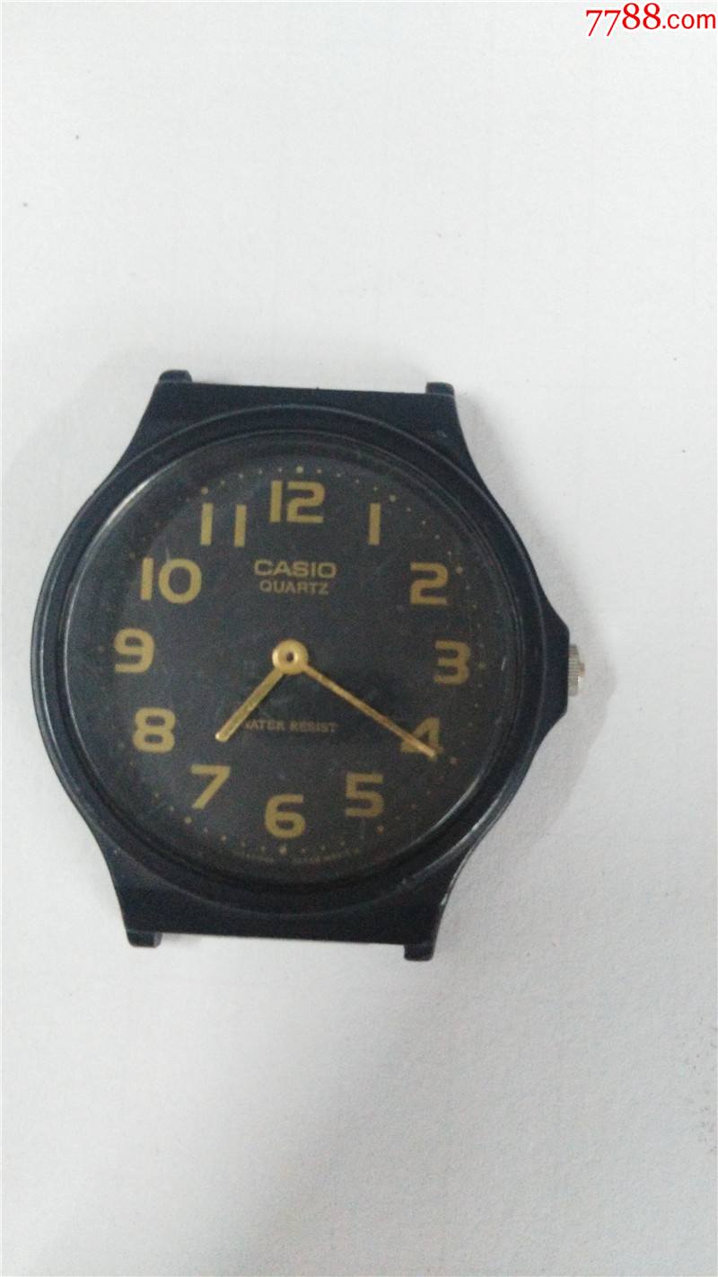 卡西欧1330全数字刻度黑盘男士石英表_手表/腕表_东收西藏阁【7788