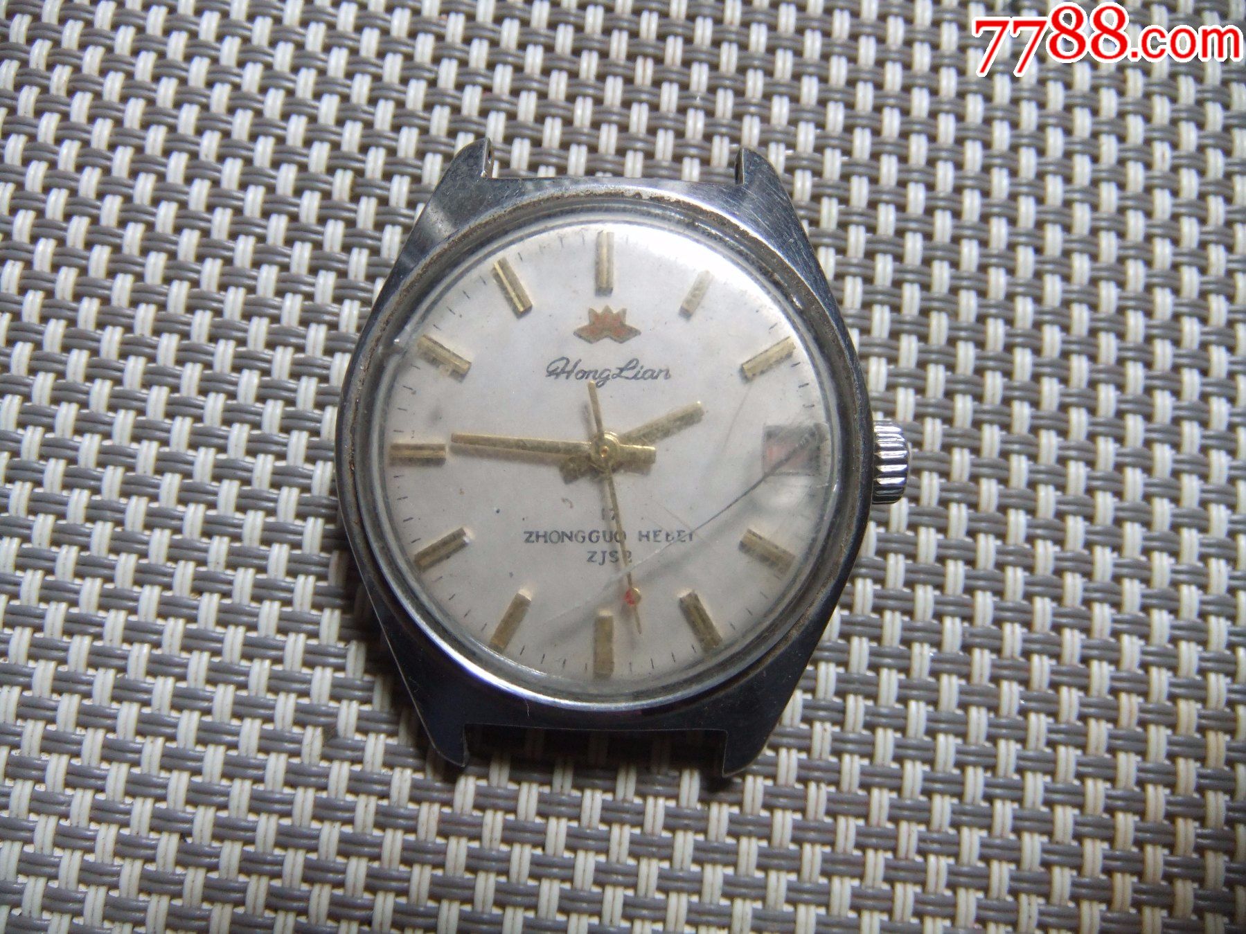 红莲,老手表0113-75_手表/腕表_配件图片_收藏价格_7788钟表收藏