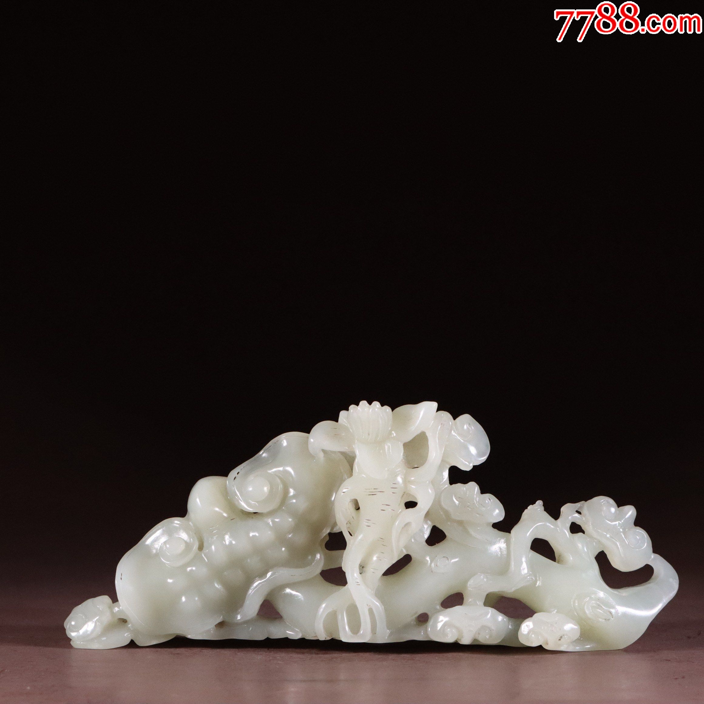 和田玉人生如意摆件a91s60f