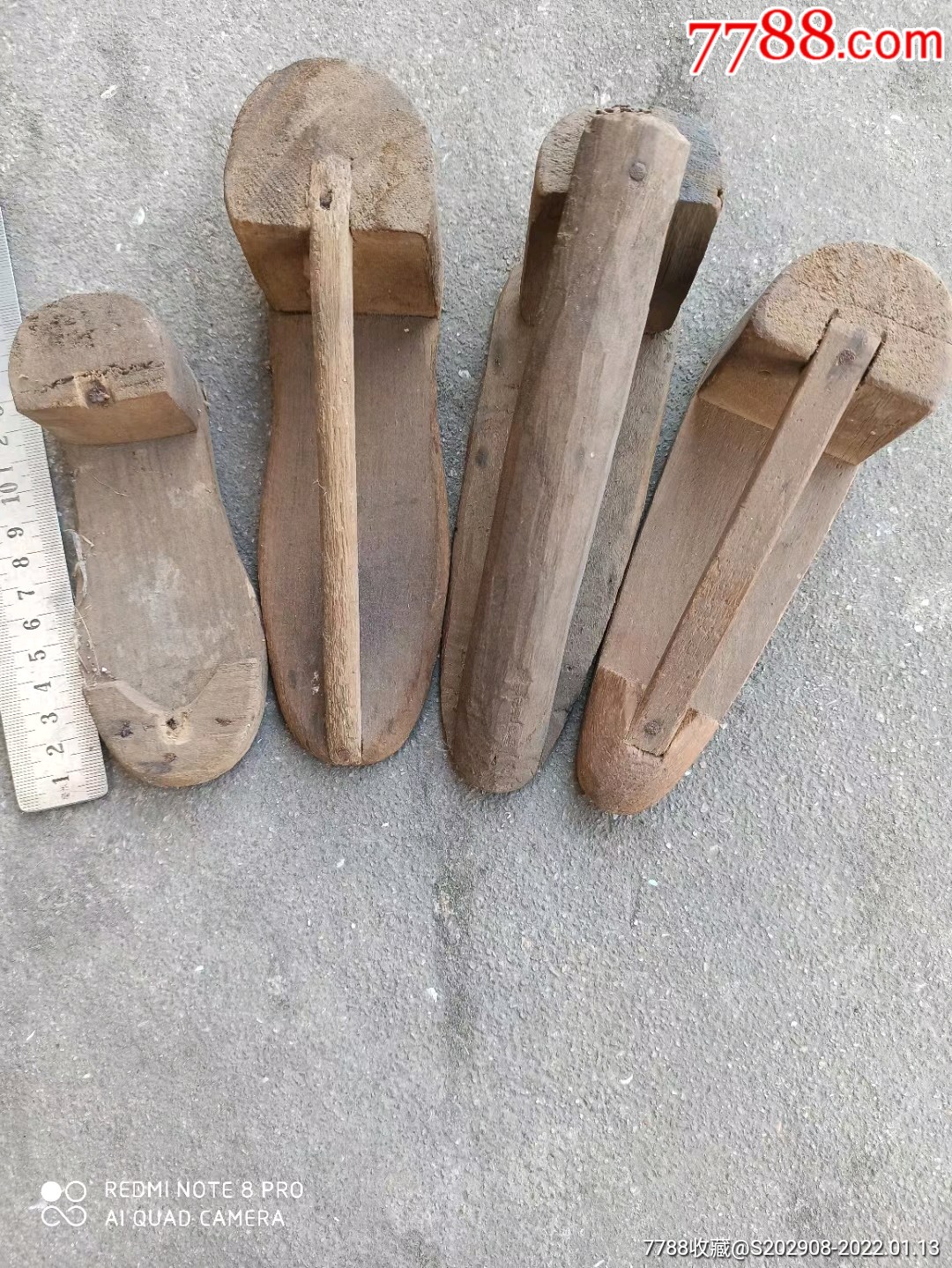 木头鞋楦小脚鞋楦4个