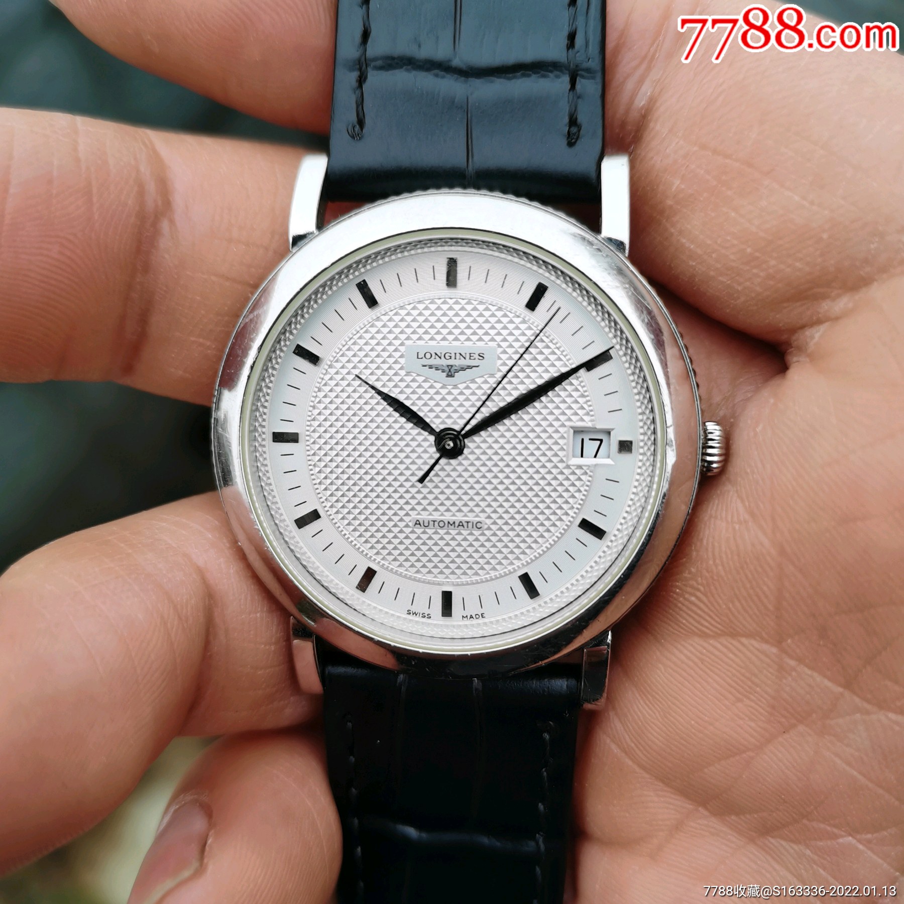 (罕见)浪琴创始人纪念款超薄全自动机械男表,极稀少收藏级腕表_手表